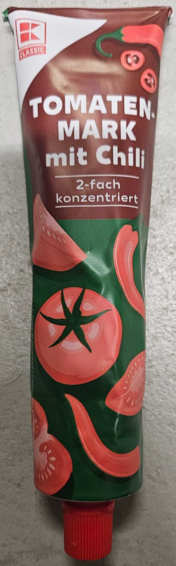Tomatenmark mit Chili zweifach konzentriert- K-Classic