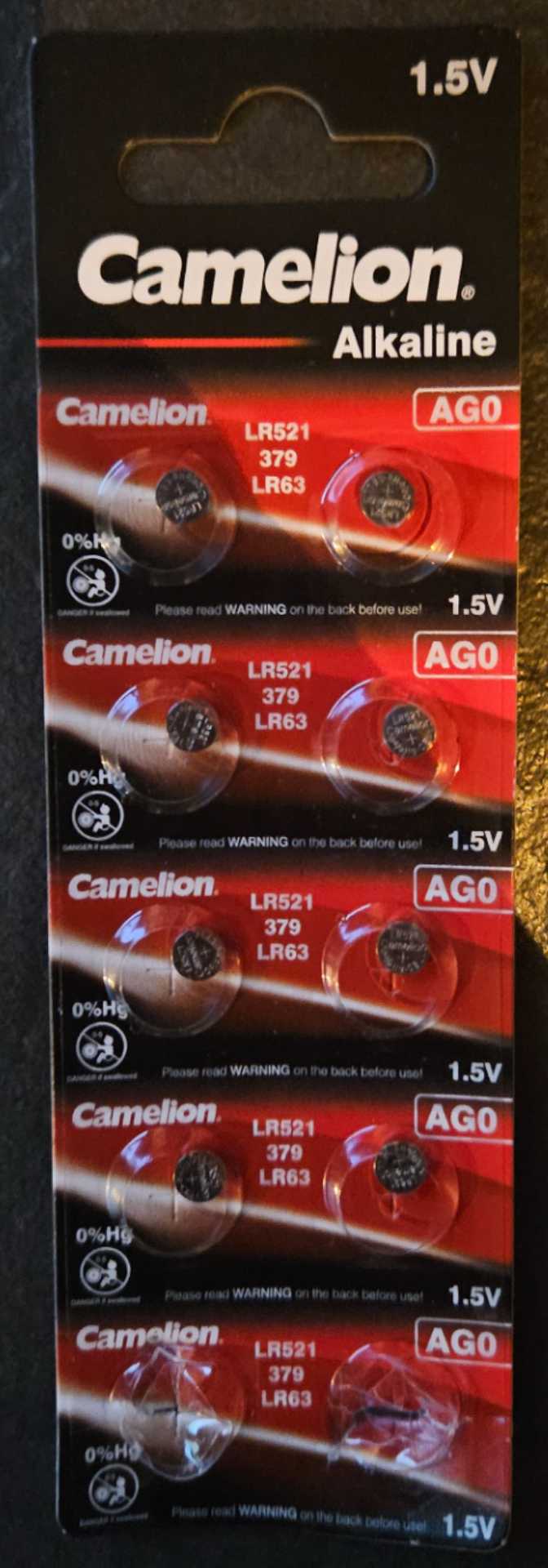 Batterie AG0 - Camelion Alkaline