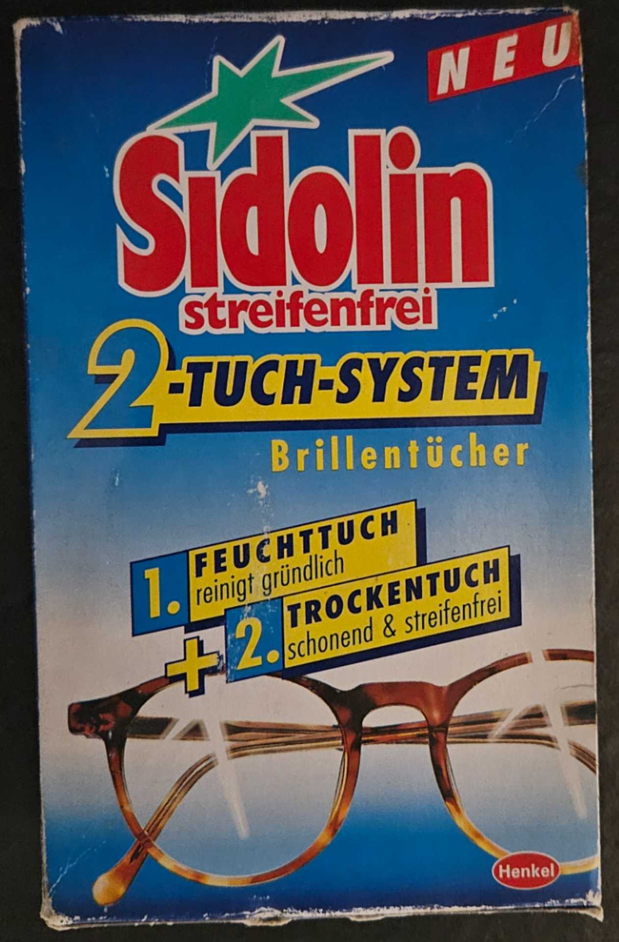Sidolin Streifenfrei 2-Tuch-System - Henkel