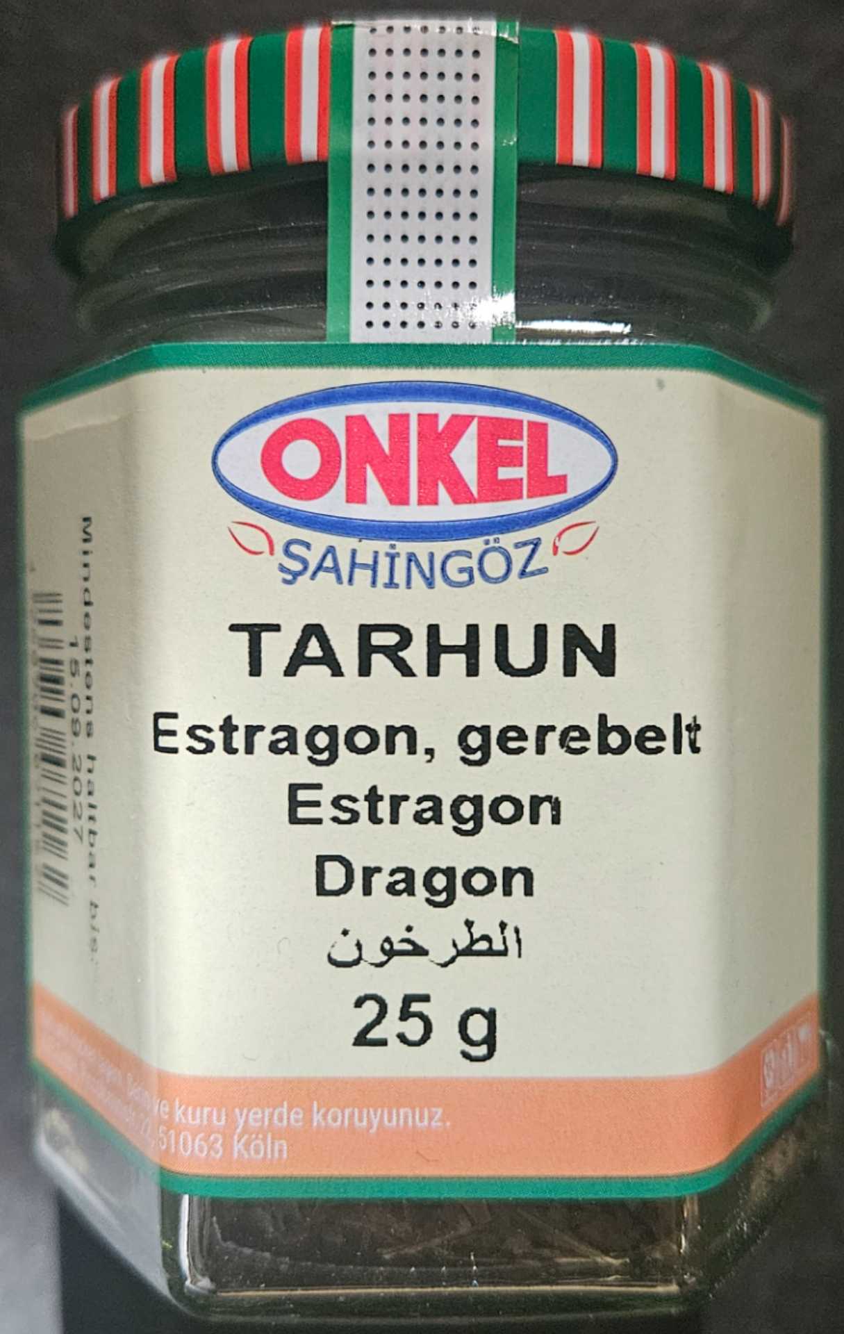 Tarhun Estragon, gerebelt - Onkel Şahingöz