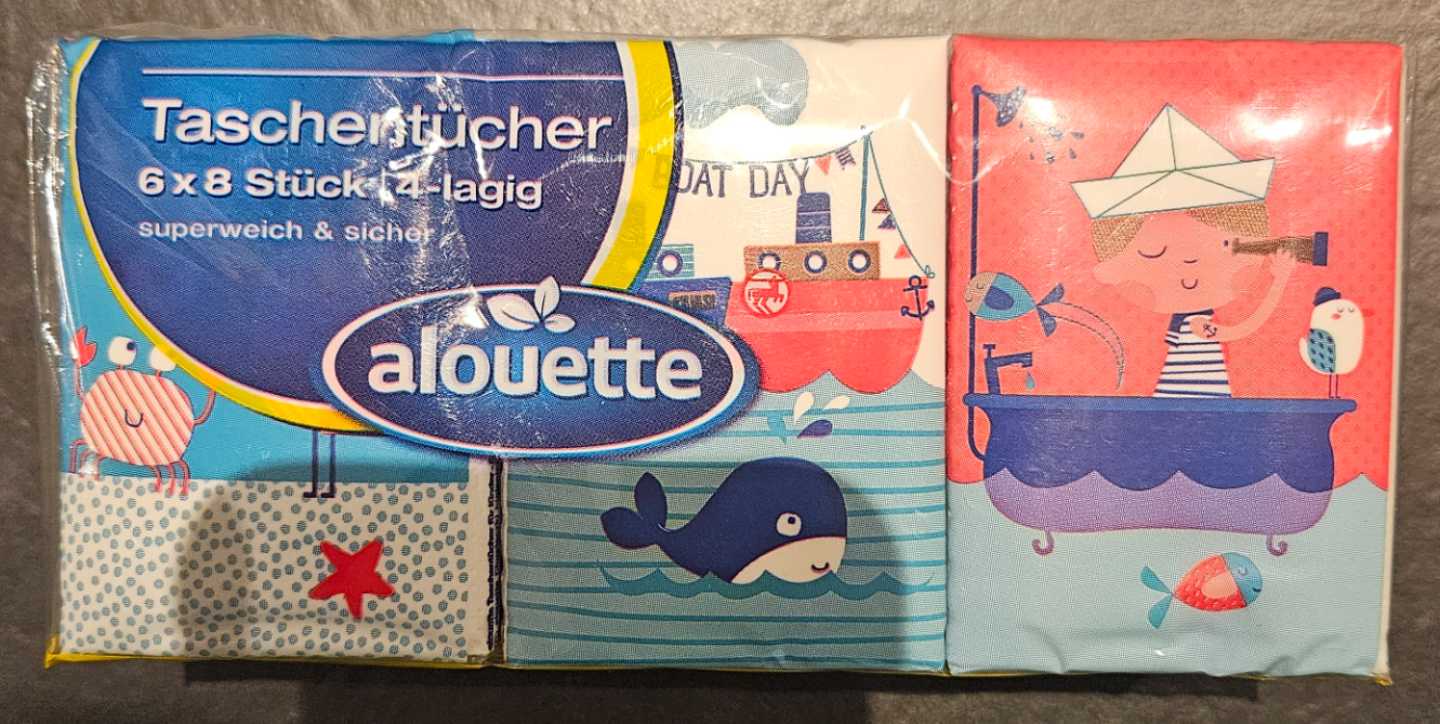 Taschentücher Minis - Alouette
