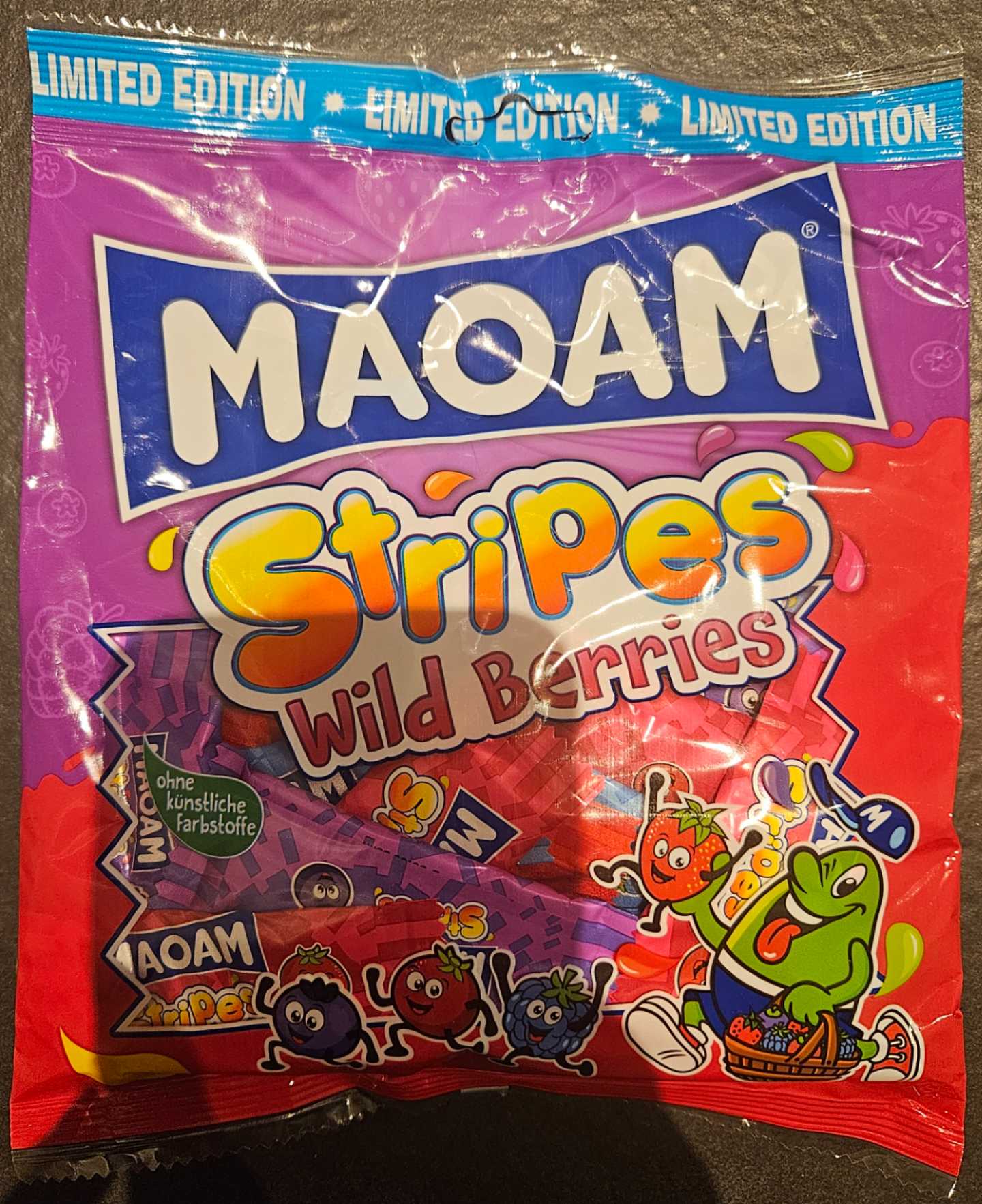 Maoam Stripes Wild Berries Limited Edition - Haribo