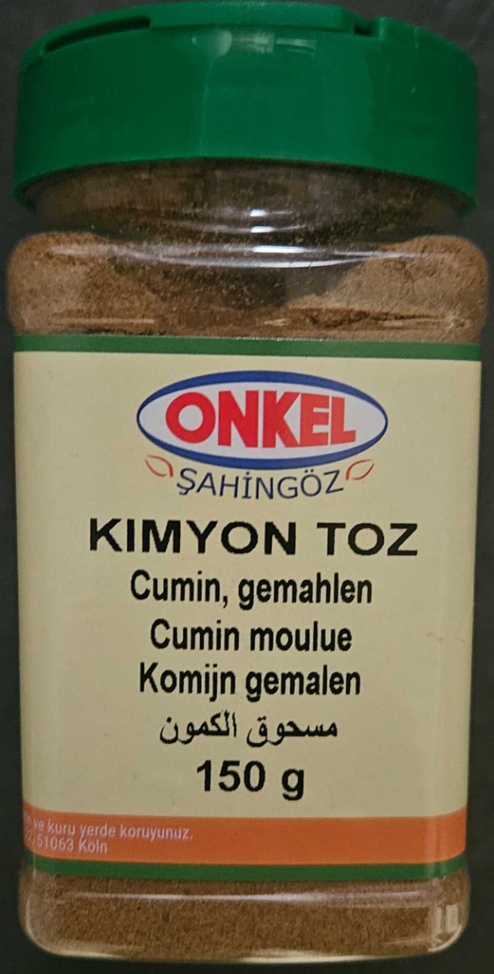 Kimyon Toz Cumin, gemahlen (Kreuzkümmel) - Onkel Şahingöz