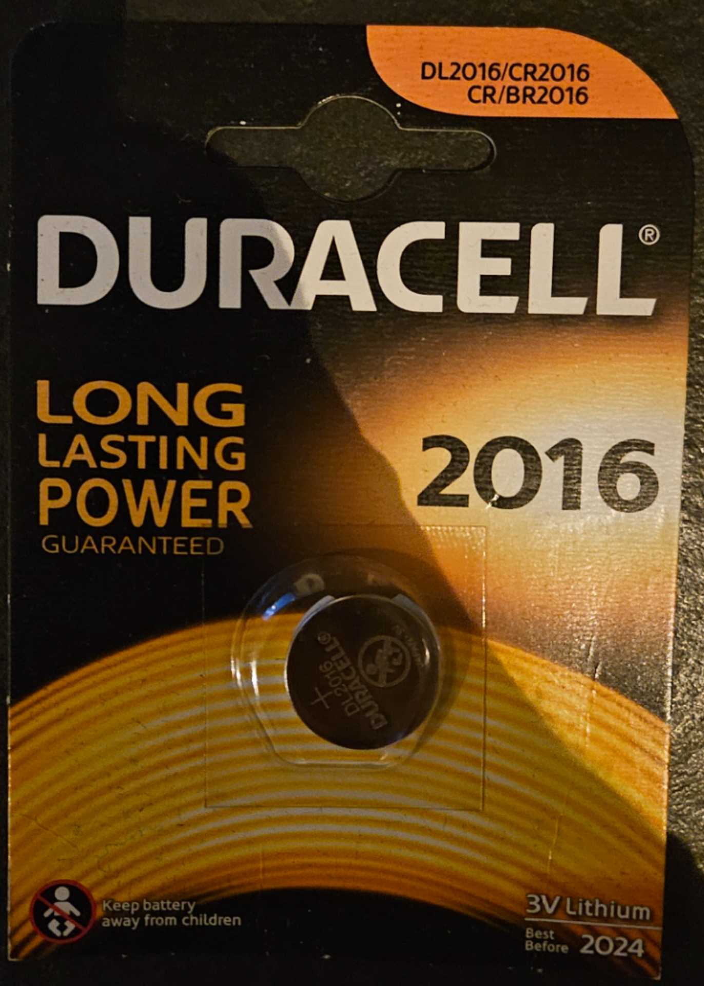 Batterie DL2016 - Duracell