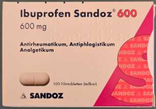 Ibuprofen Sandox 600 (600 mg) - Sandoz