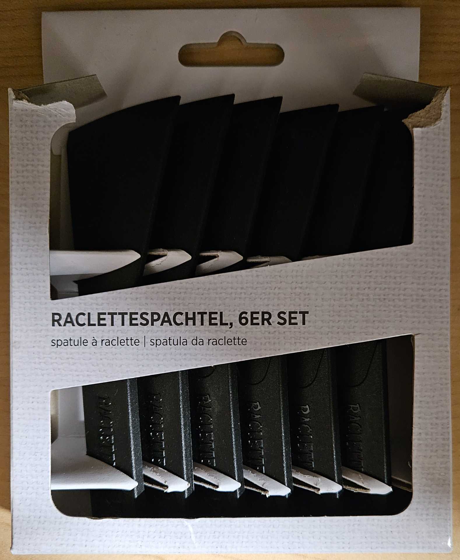 Raclettespachtel 6er-Set - Mäser