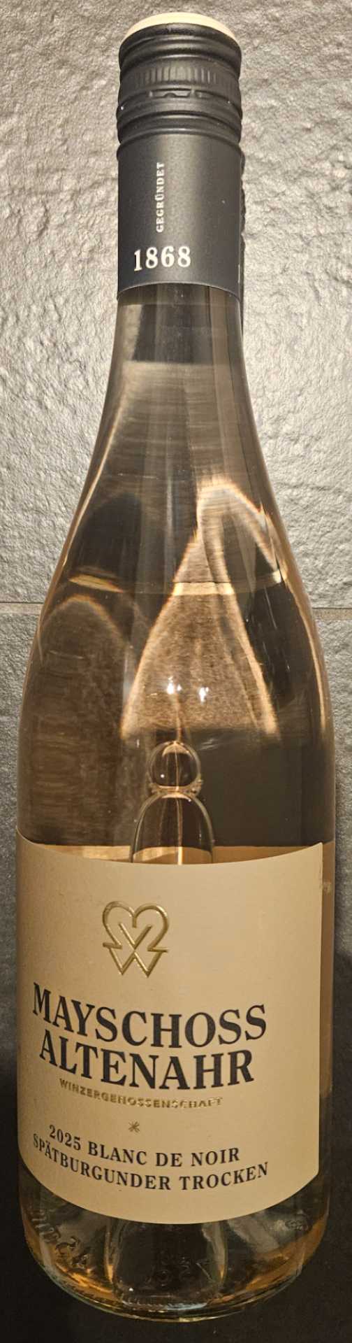 Blanc De Noir Spätburgunder 2025 trocken 12,5% Vol.
