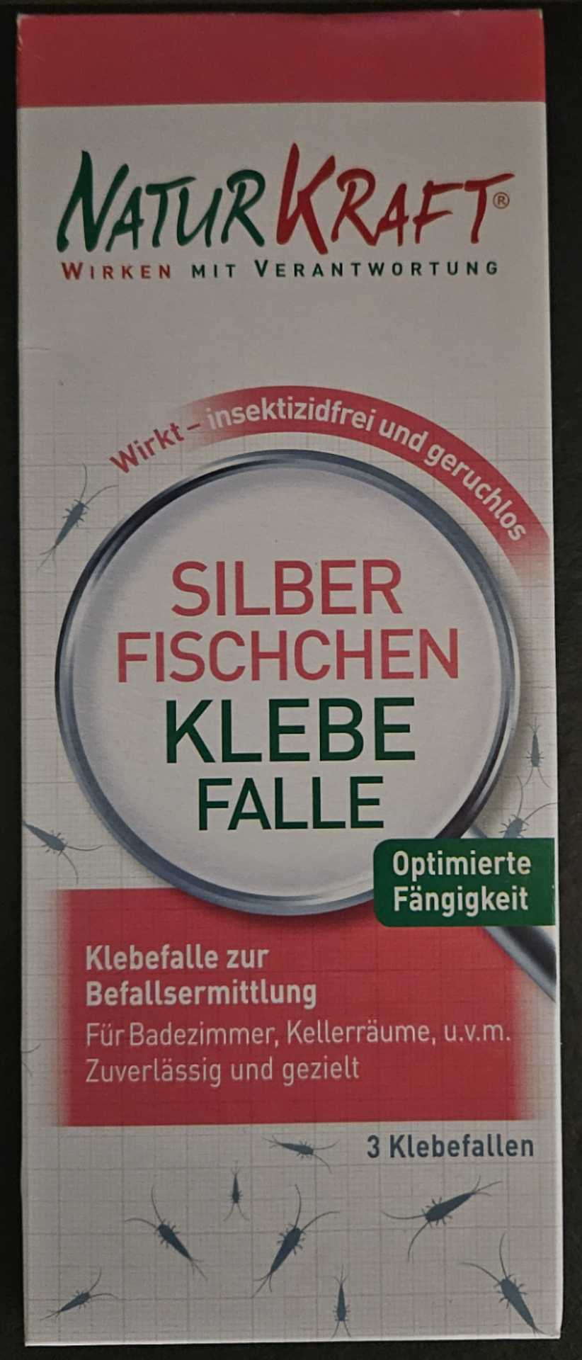 Silberfischchen Klebefalle - NaturKraft