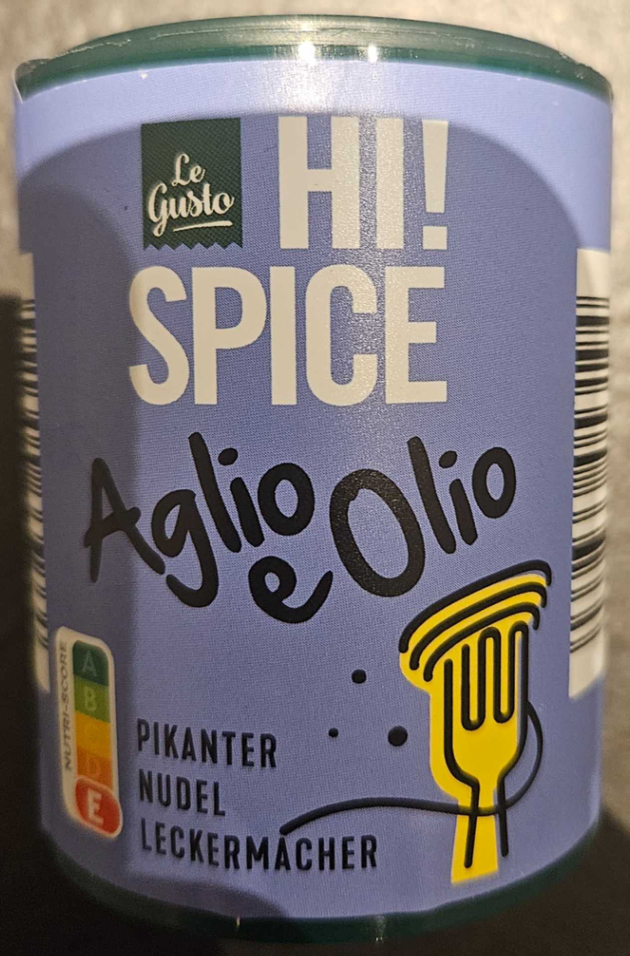 Hi! Spice Aglio e Olio - Le Gusto