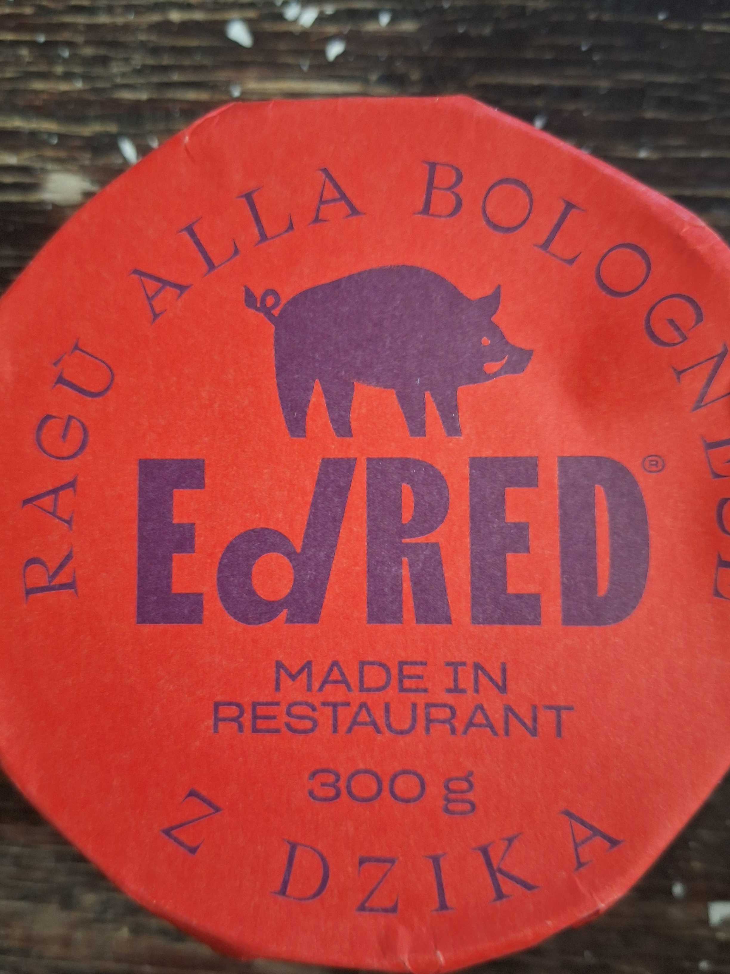 Ragu alla bolognese z dzika