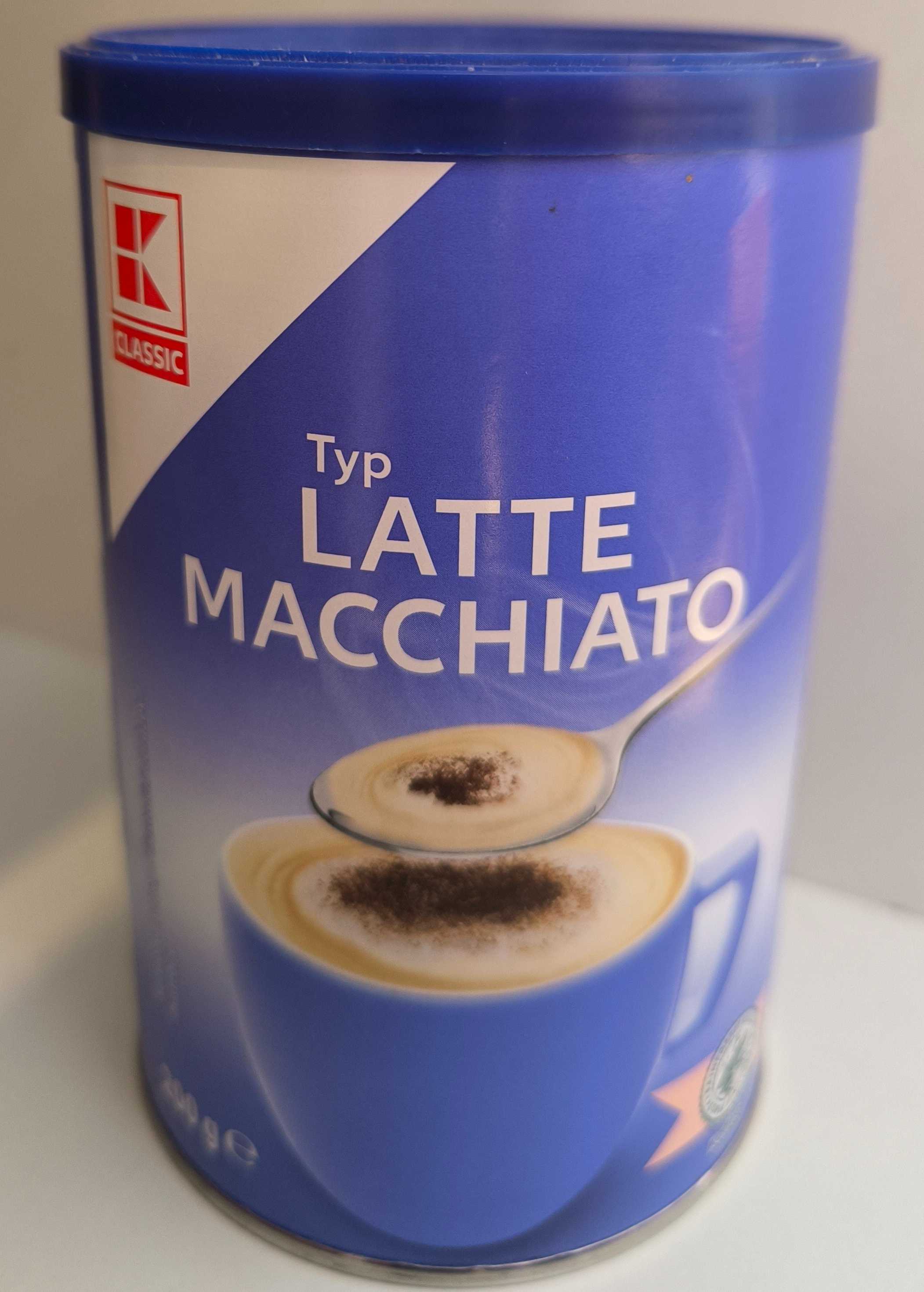 Cappuccino Typ Latte Macchiato 