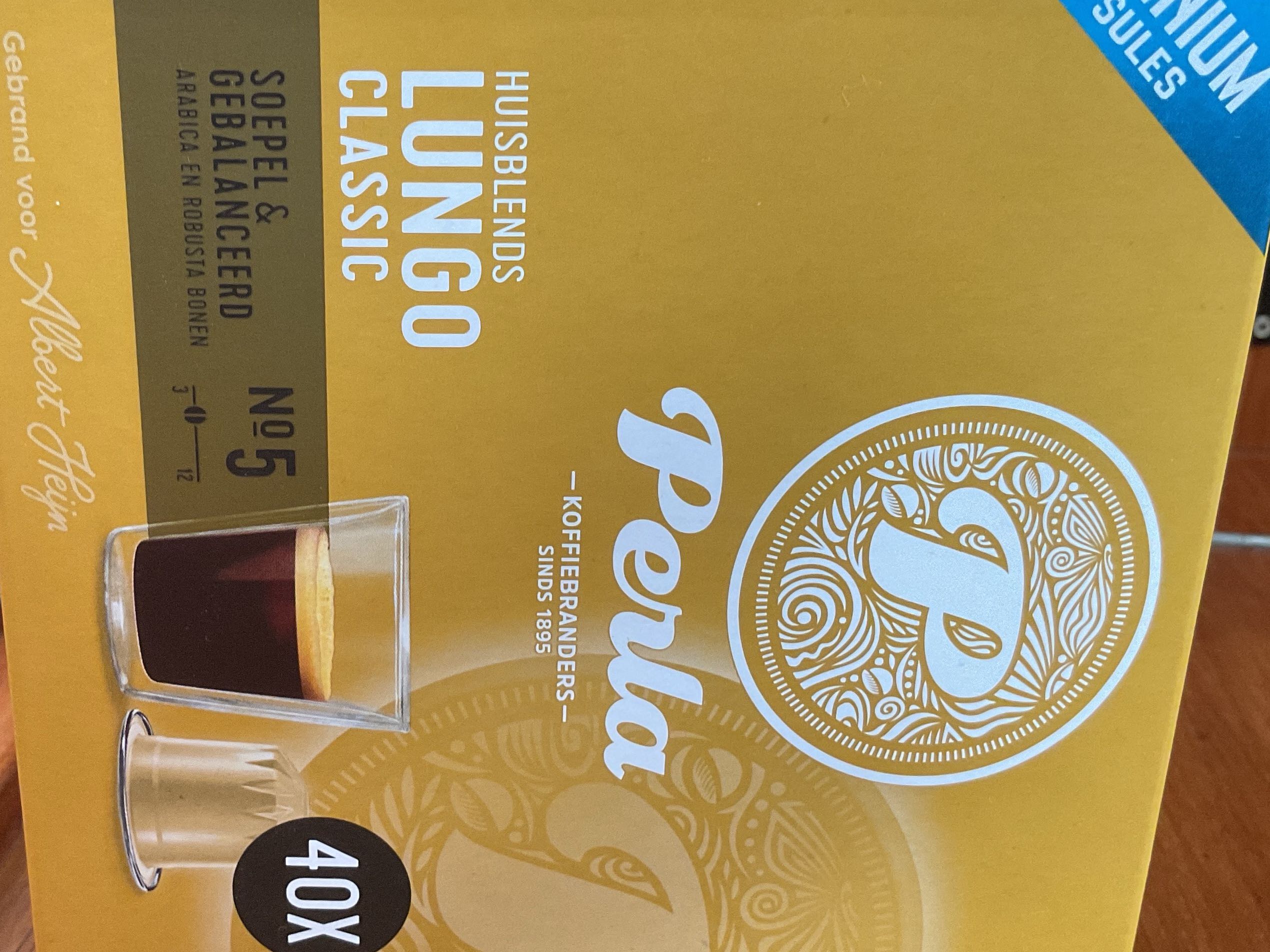 Lungo Classic Aluminium Capsules