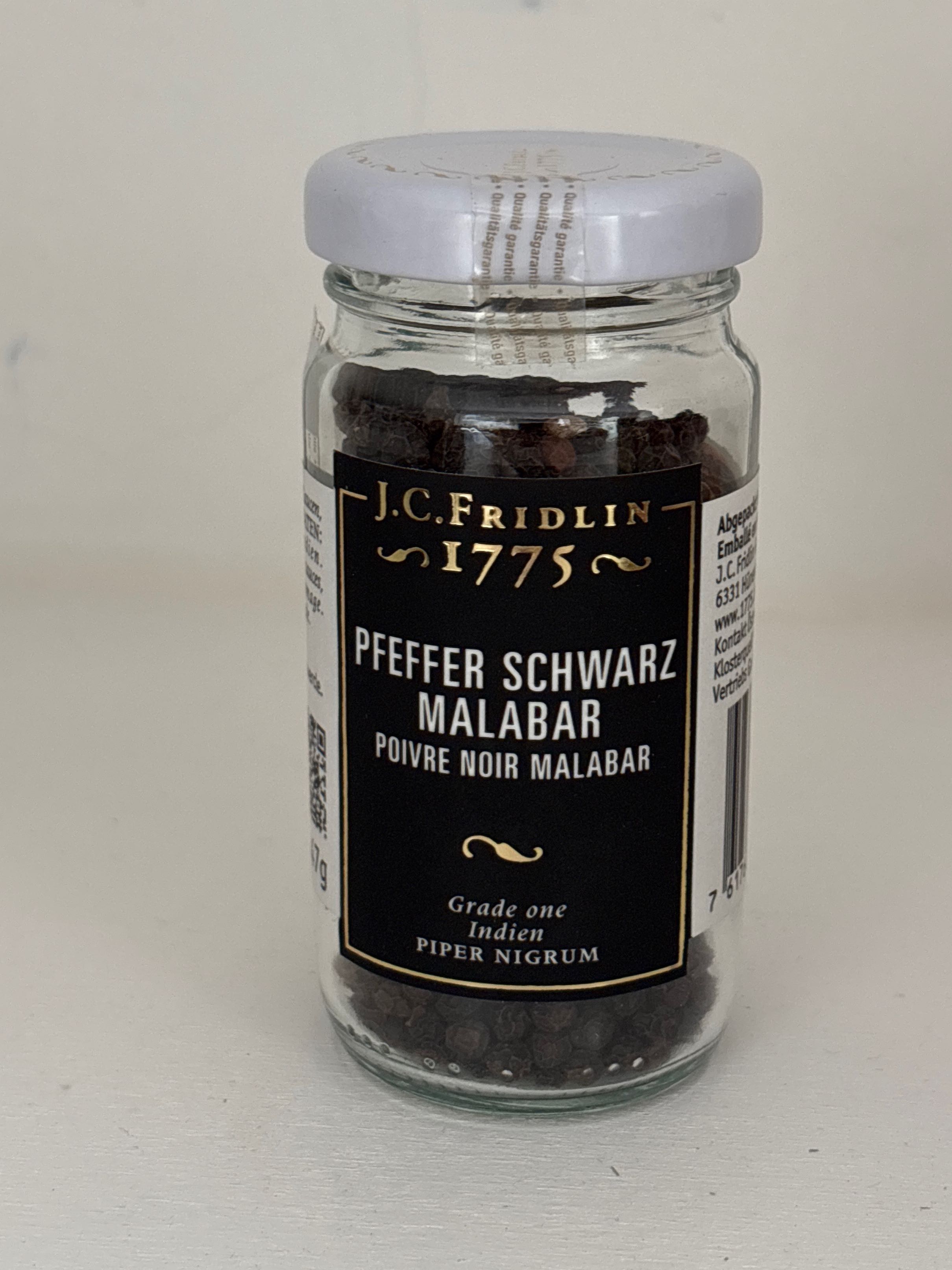 Pfeffer schwarz malabar