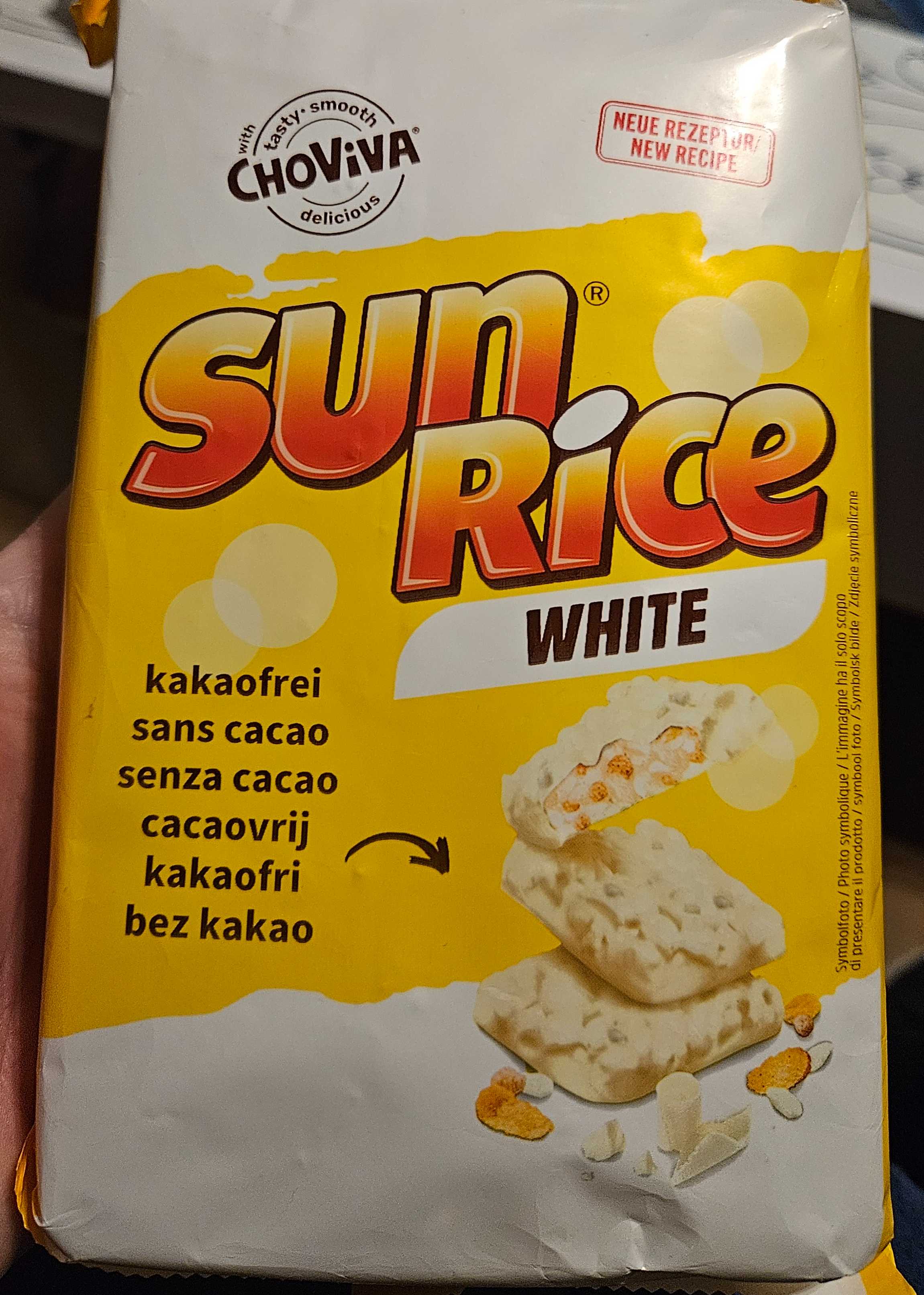 Puffreis Schokolade weiß