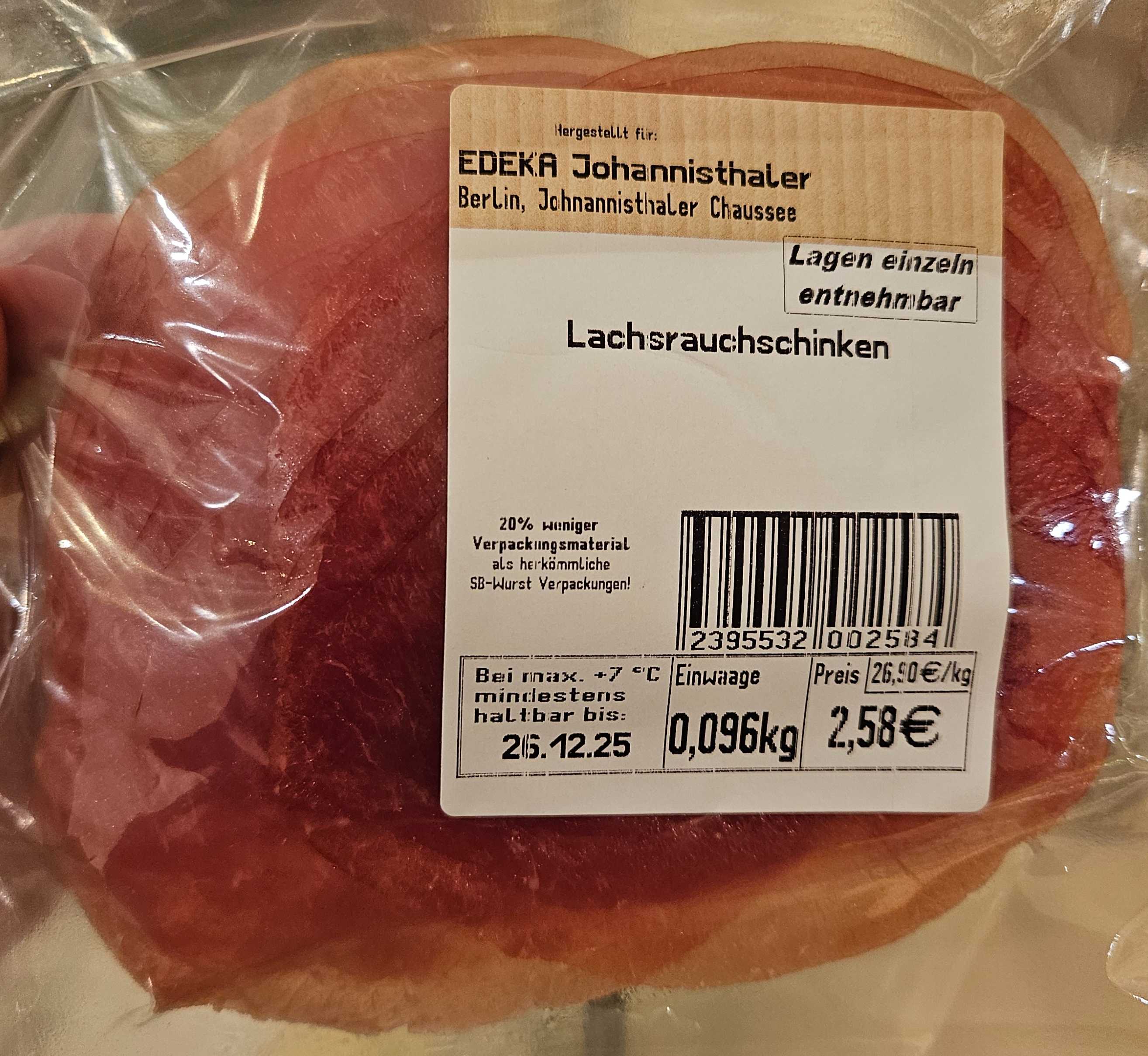 Lachsrauchschinken