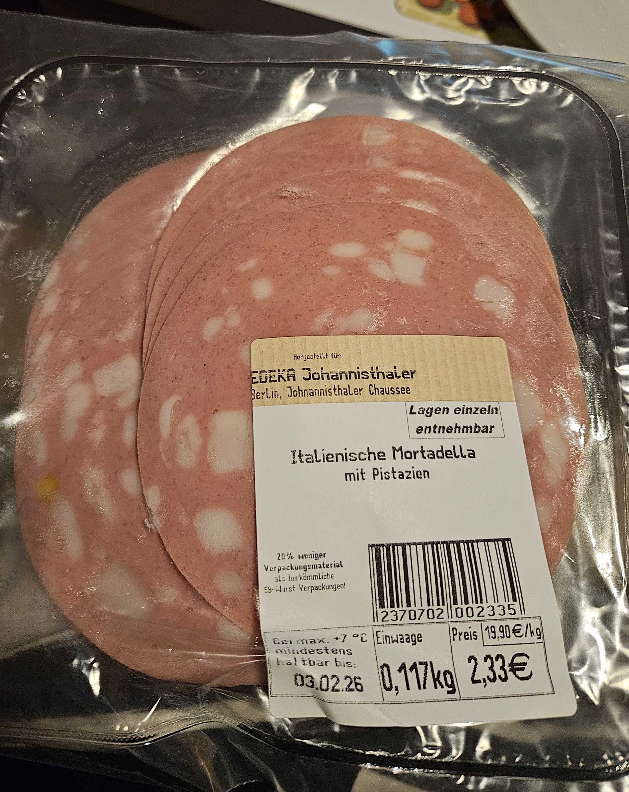 Italienische Mortadella