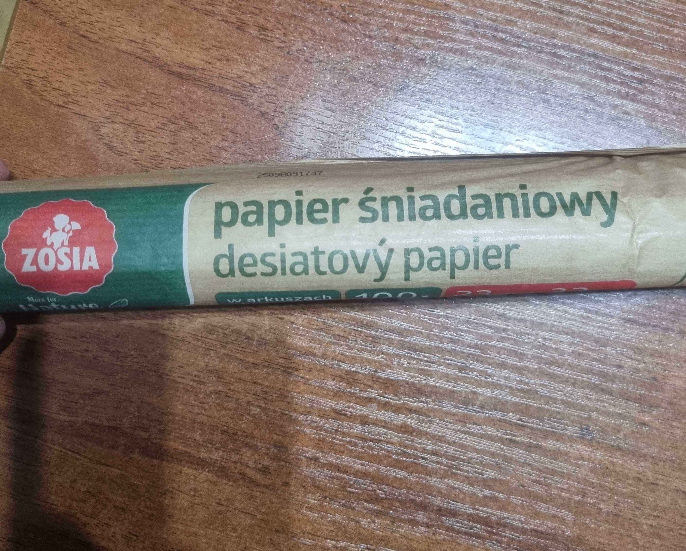 Papier śniadaniowy