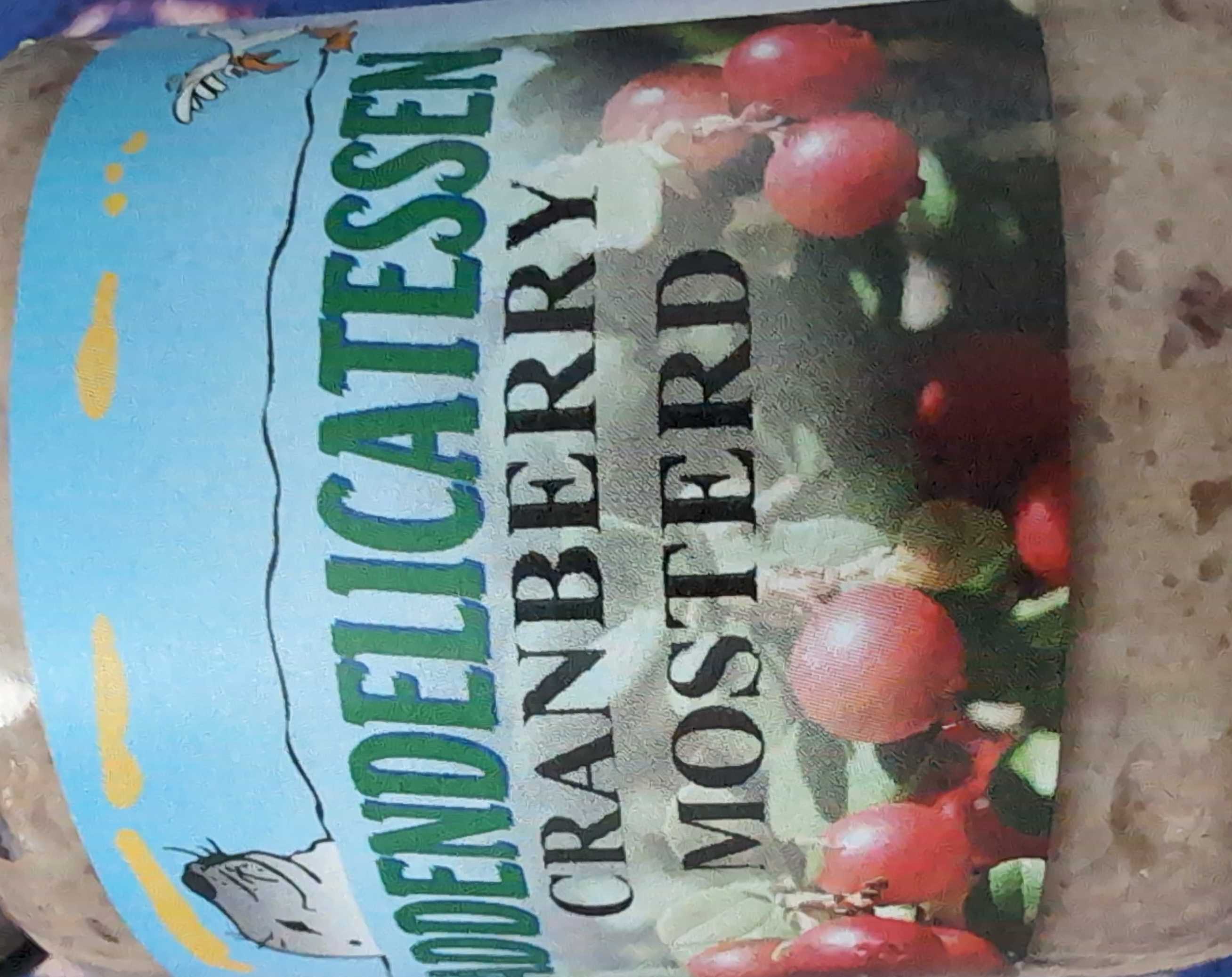 Cranberry Mosterd