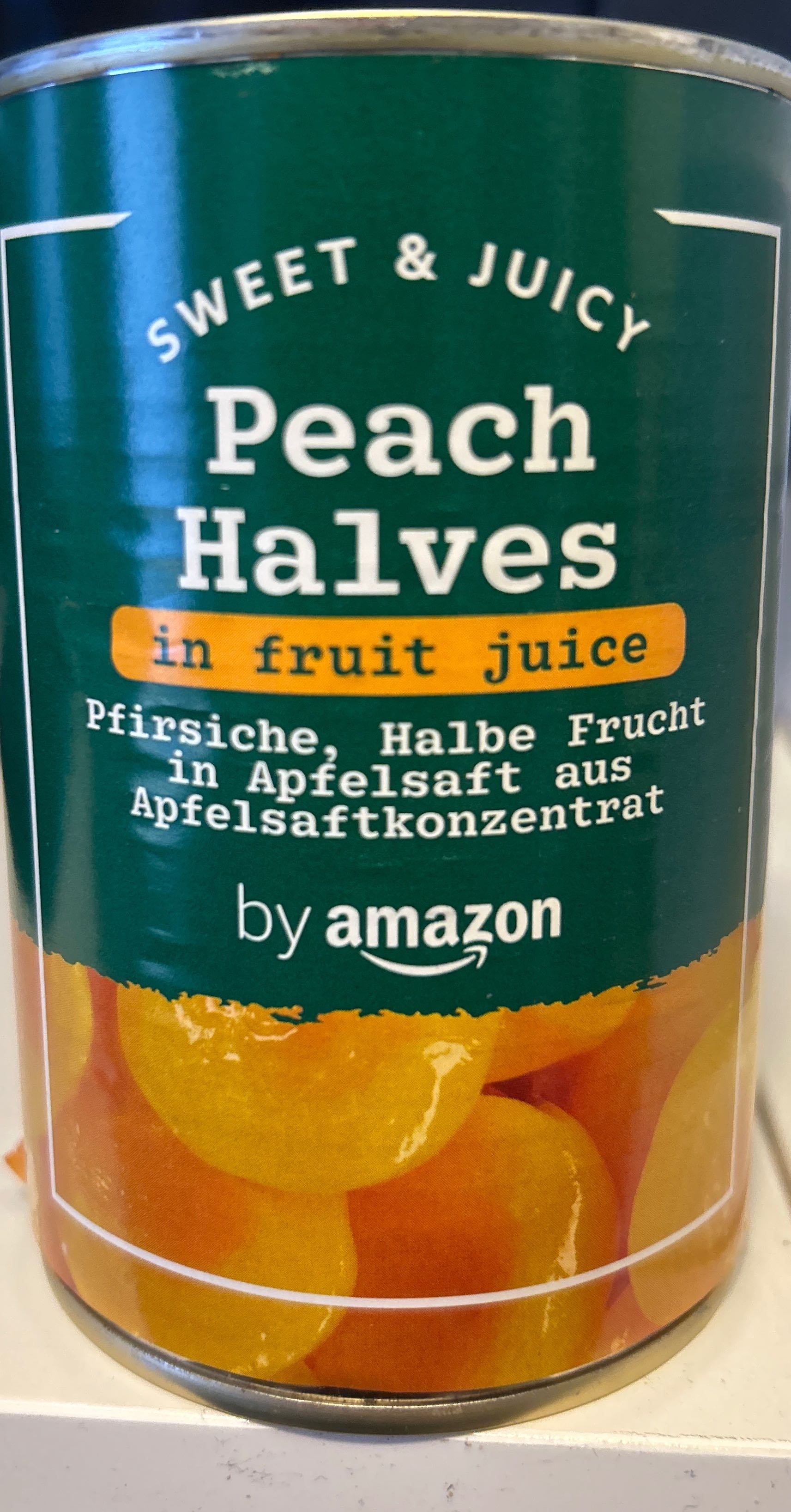 Pfirsiche Halbe Frucht