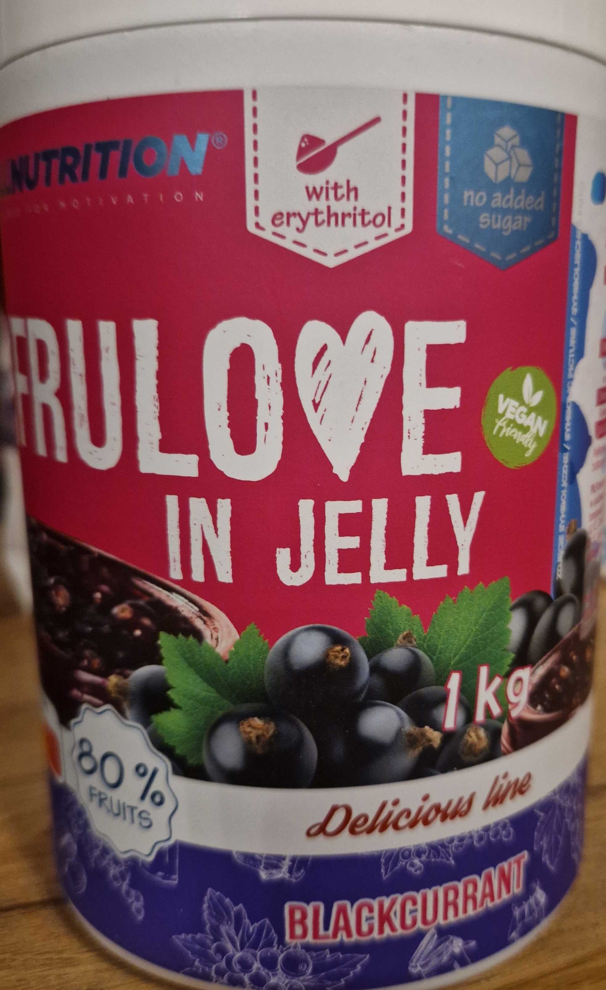 Frulove in jelly Czarna porzeczka