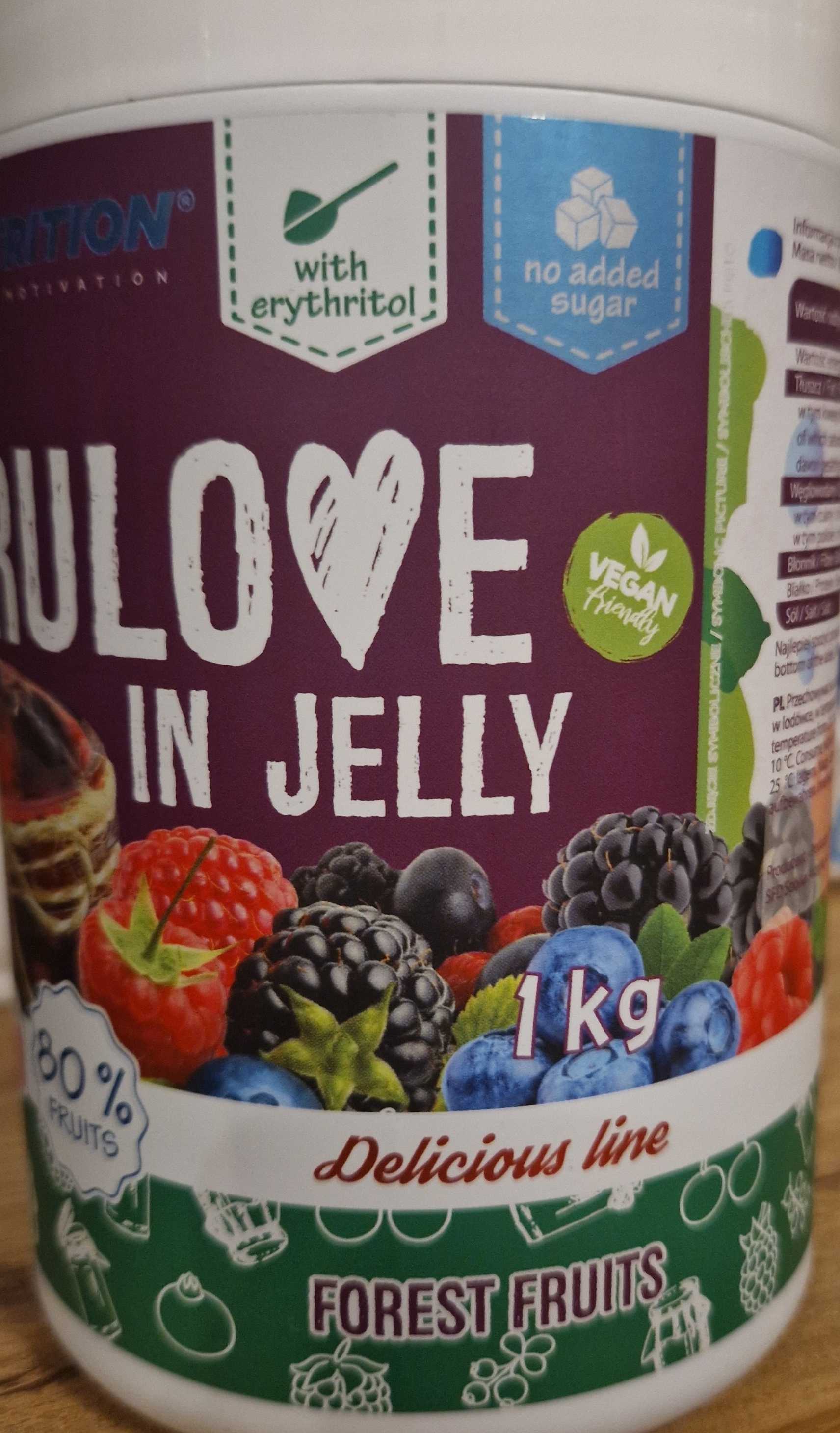Frulove in jelly- owoce leśne