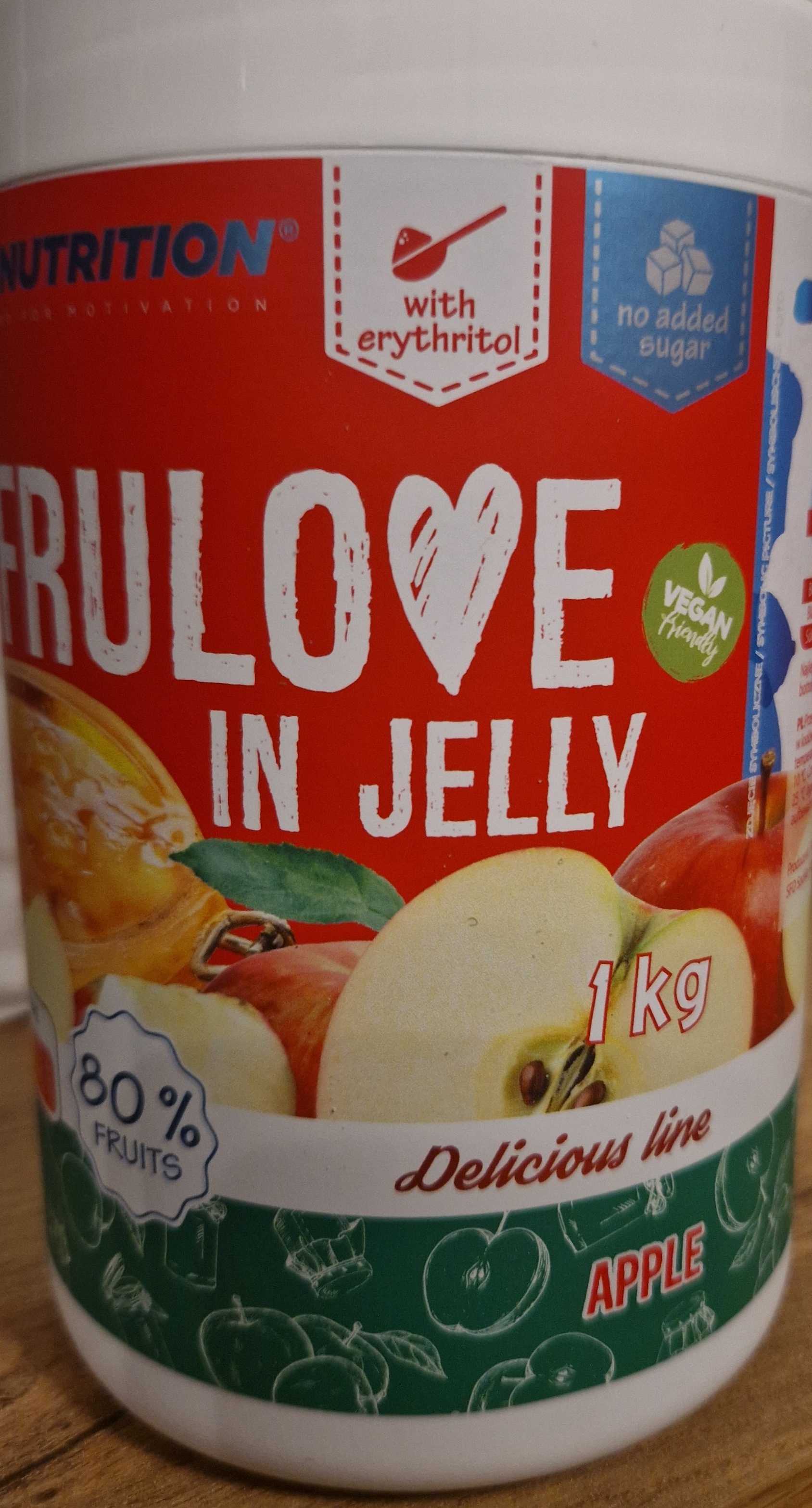Frulove in jelly - jabłko