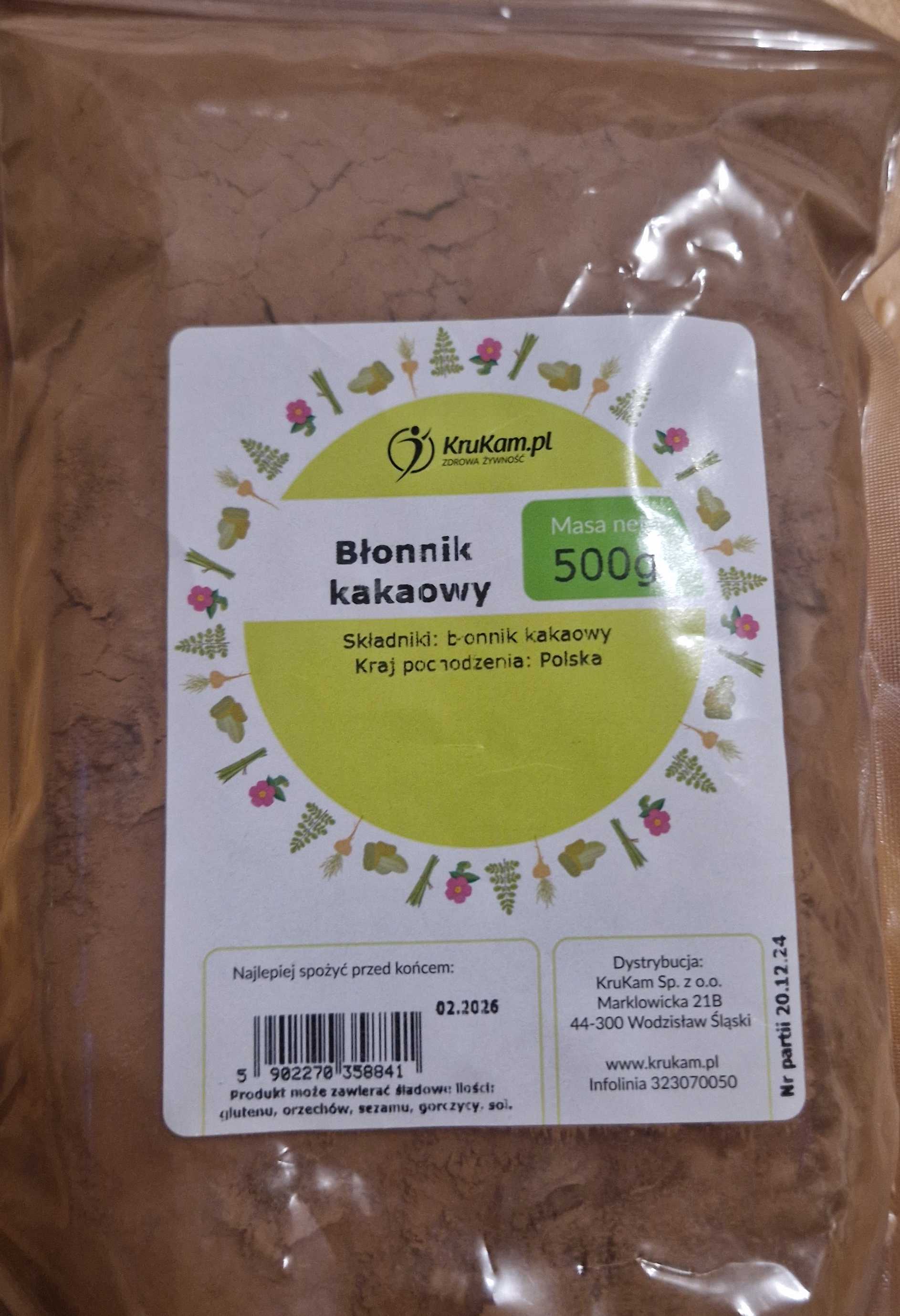 Błonnik kakaowy