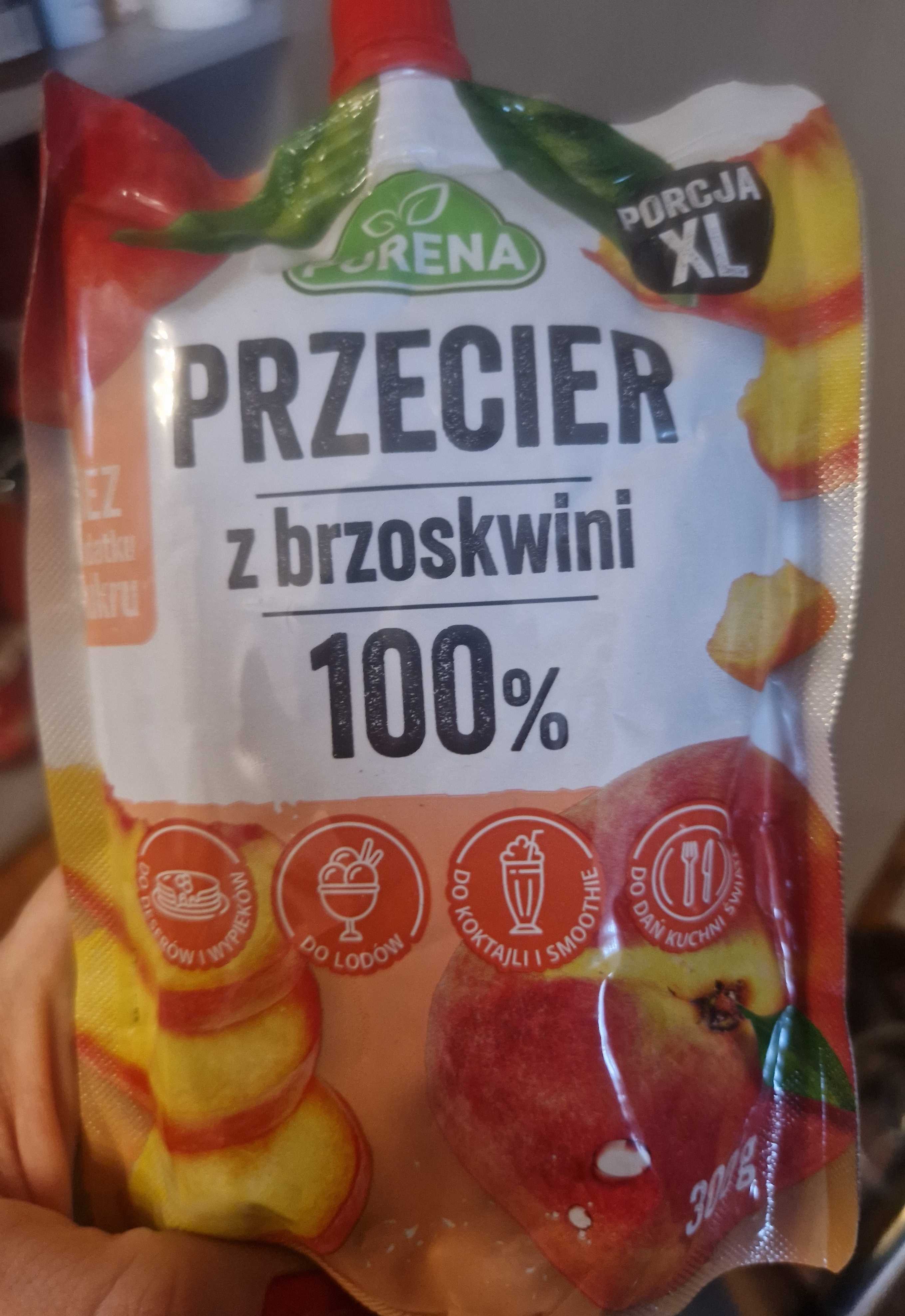 Przecier z brzoskwini 100%