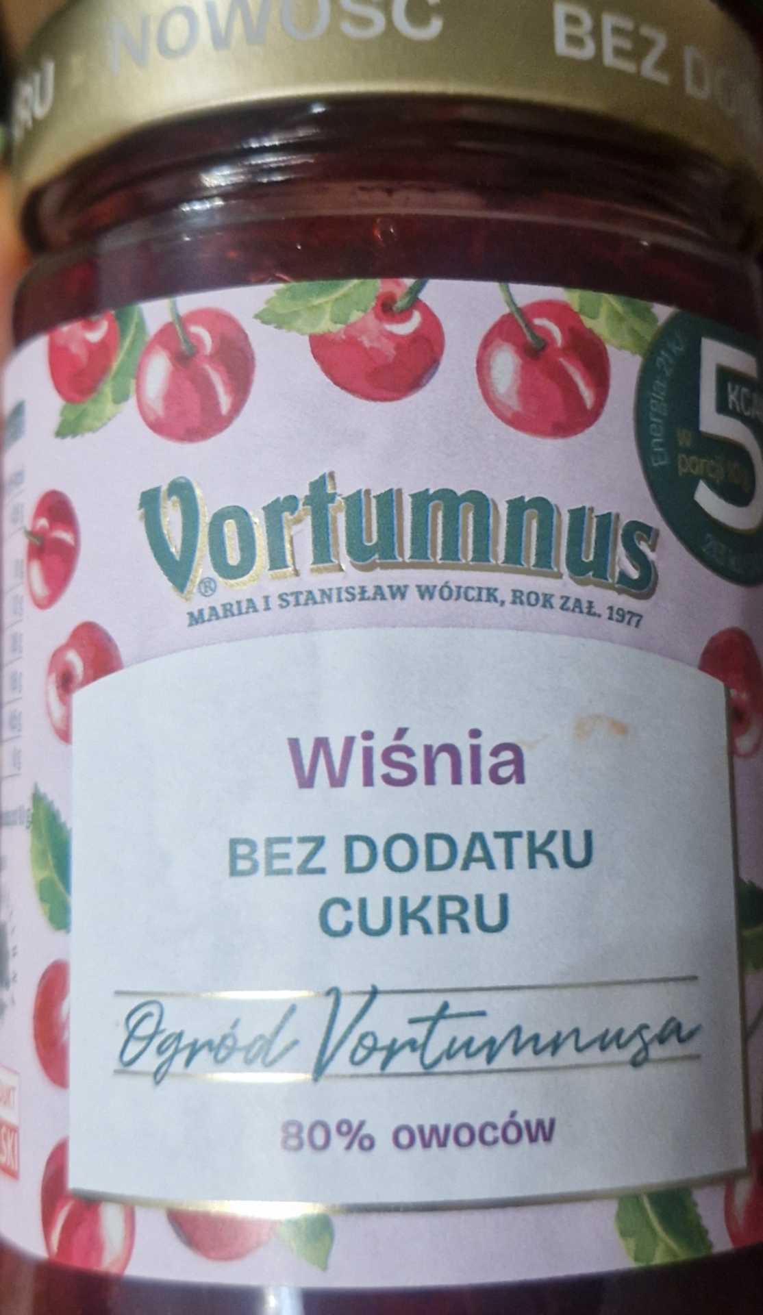 Dżem wiśniowy bez dodatku cukru