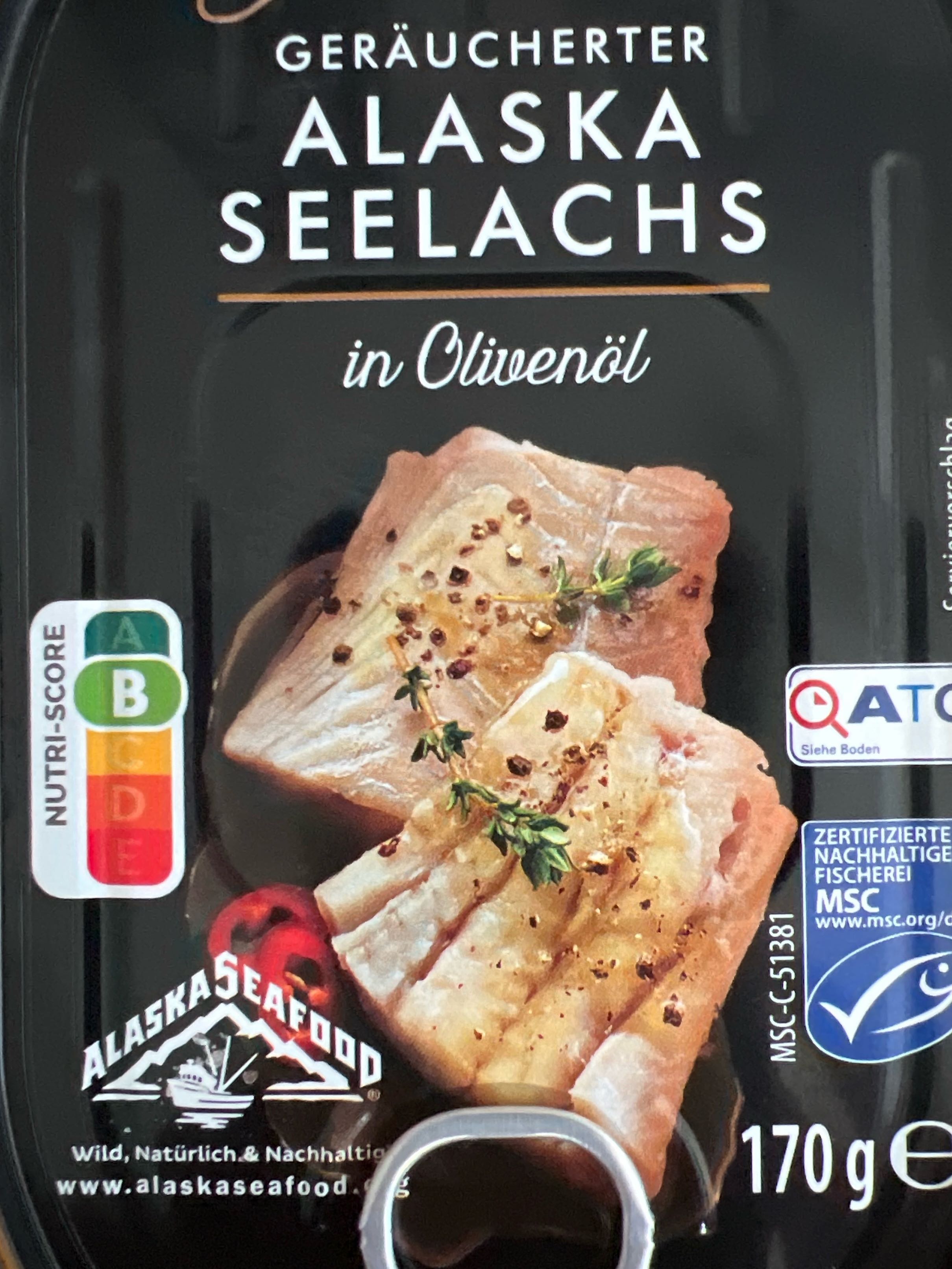 Alaska Seelachs in Olivenöl