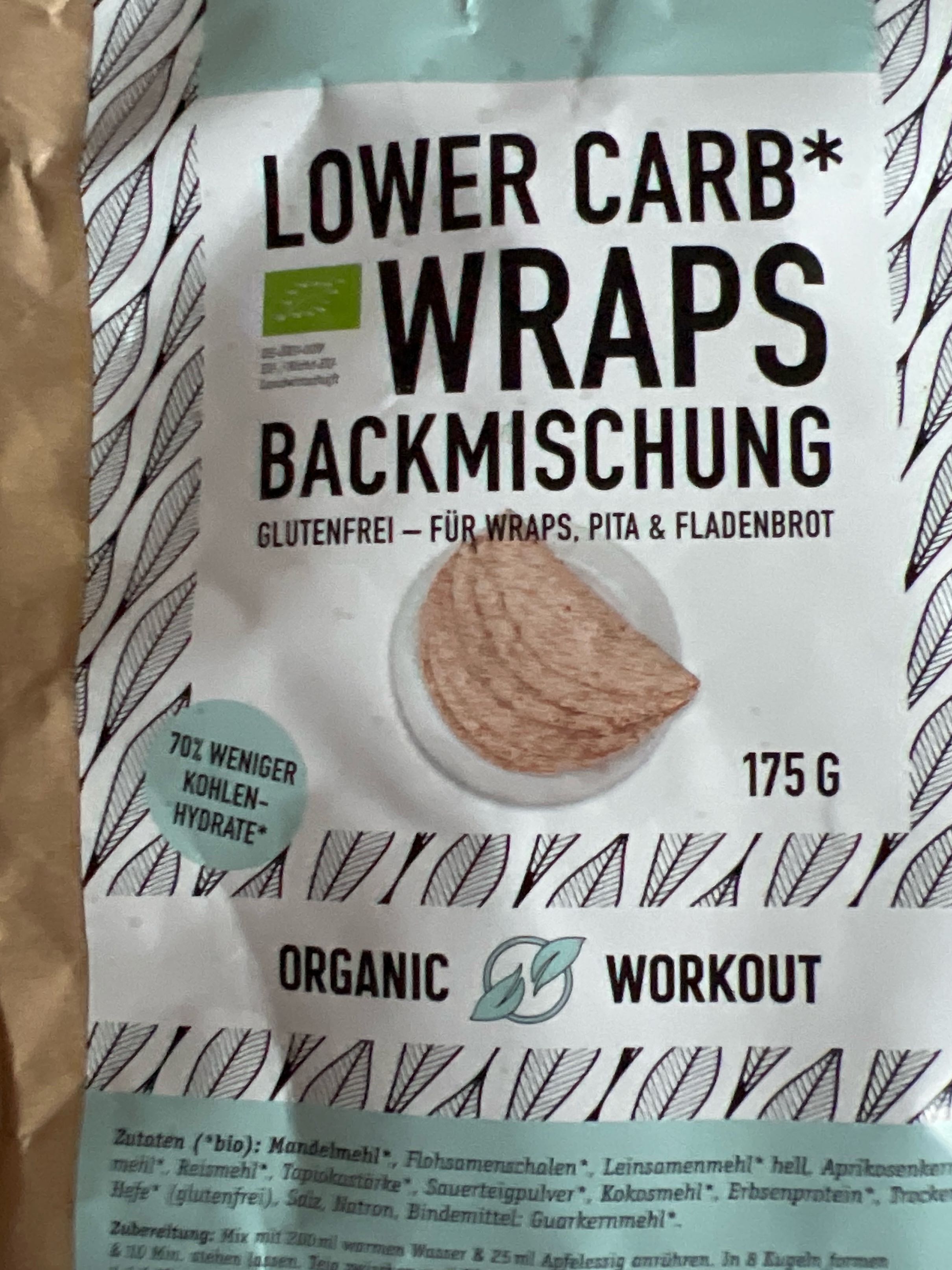 Wraps-Backmischung