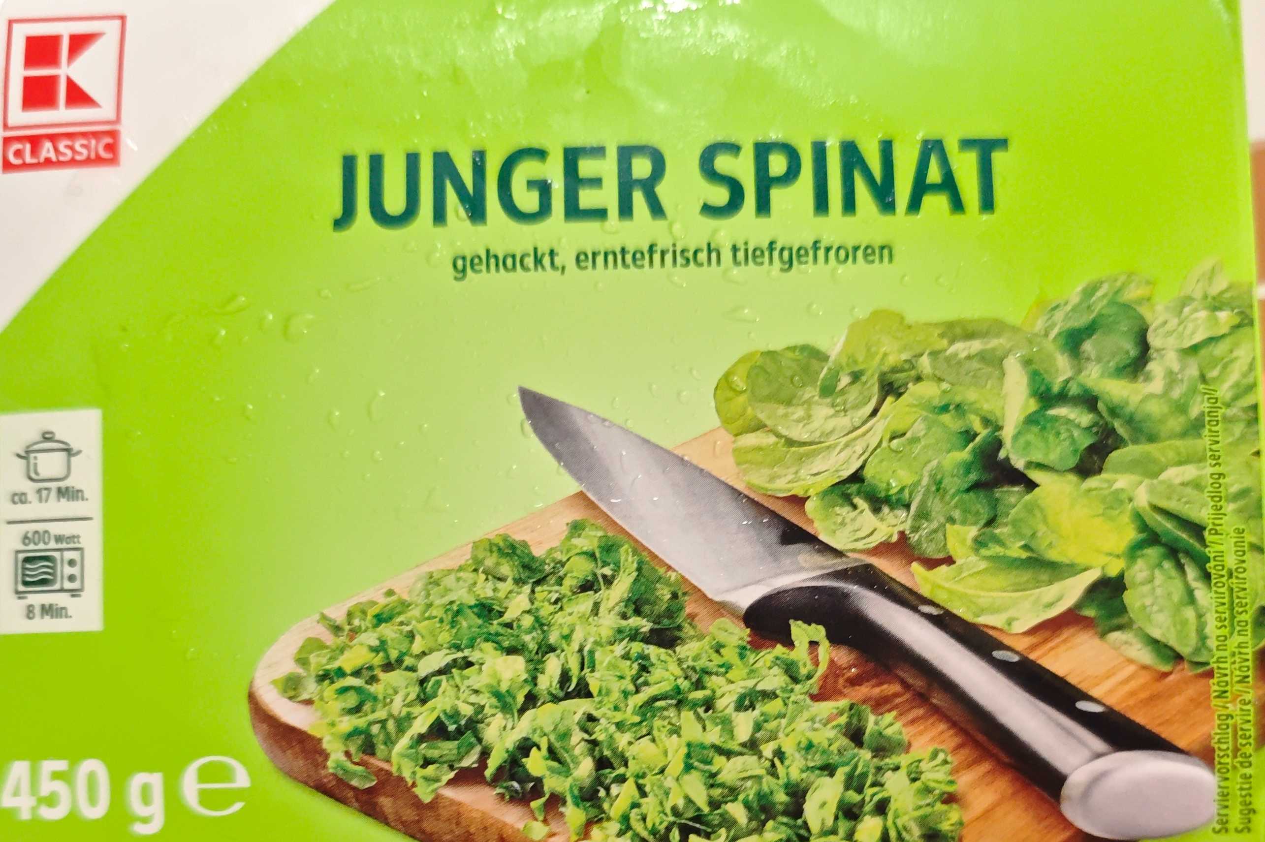 Junger Spinat 