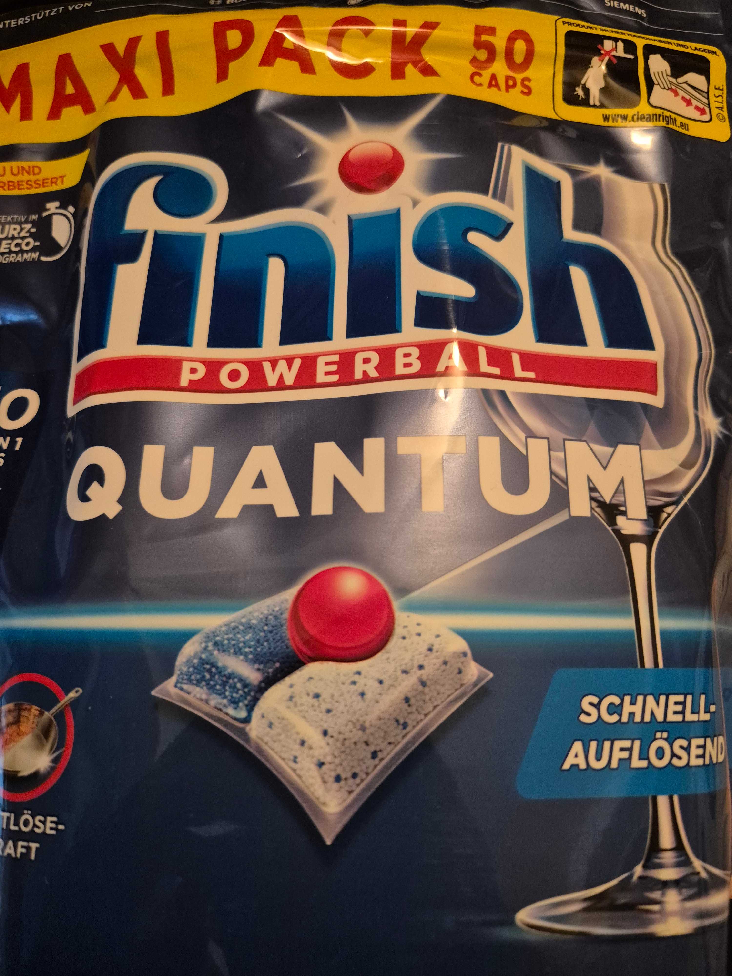 Spülmaschinen Tabs Powerball Quantum 