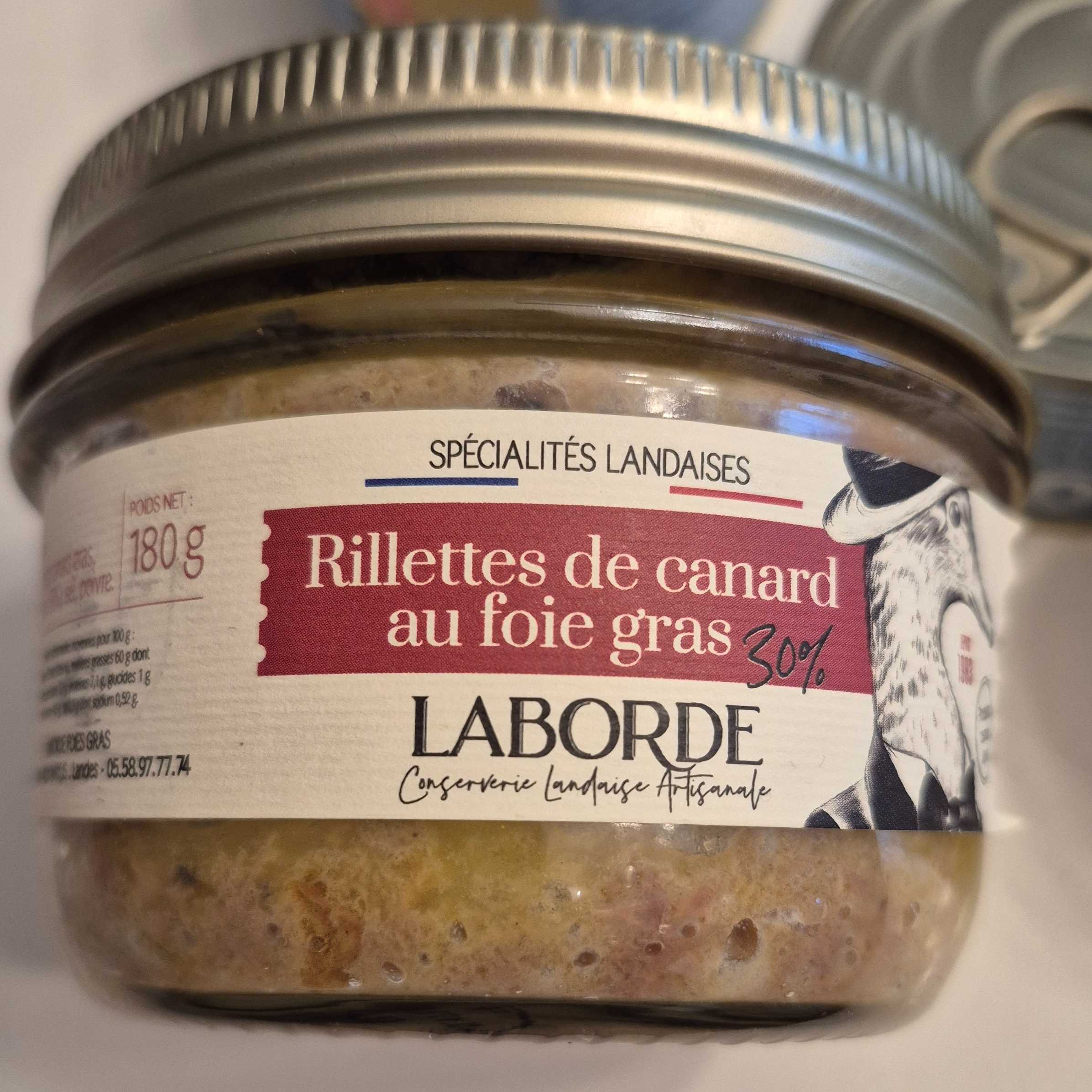Rillettes de Canard au Foie Gras