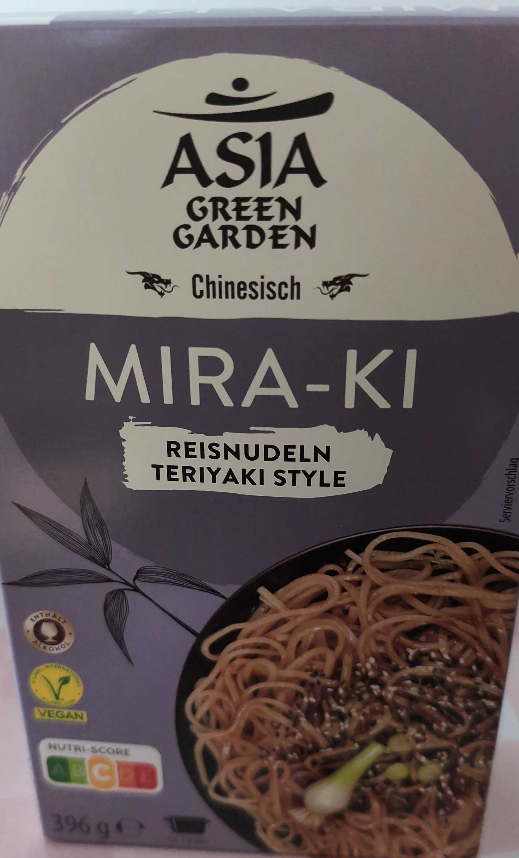 Mira-Ki Reisnudeln Teriyaki Style