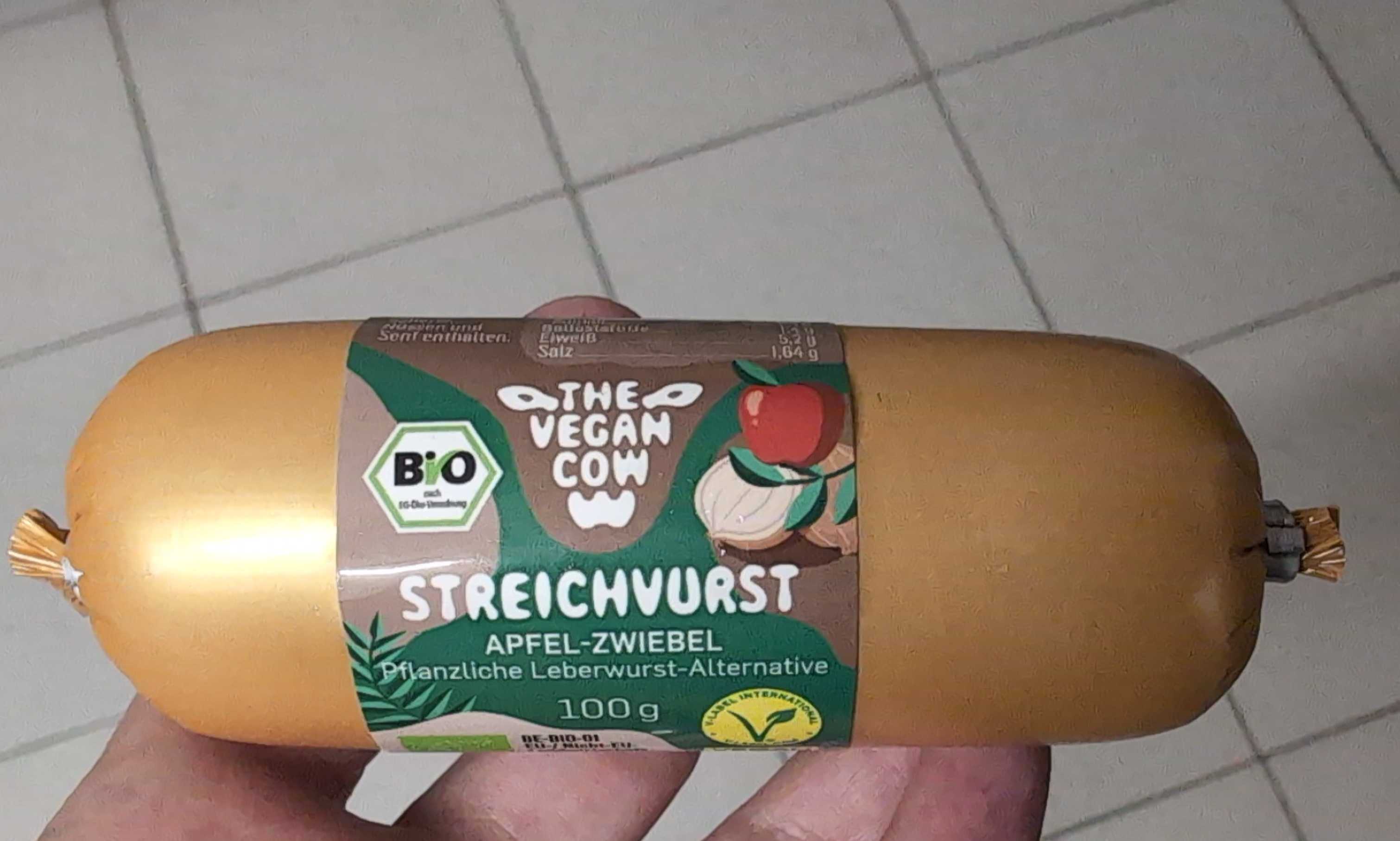 Streichwurst Apfel Zwiebel 