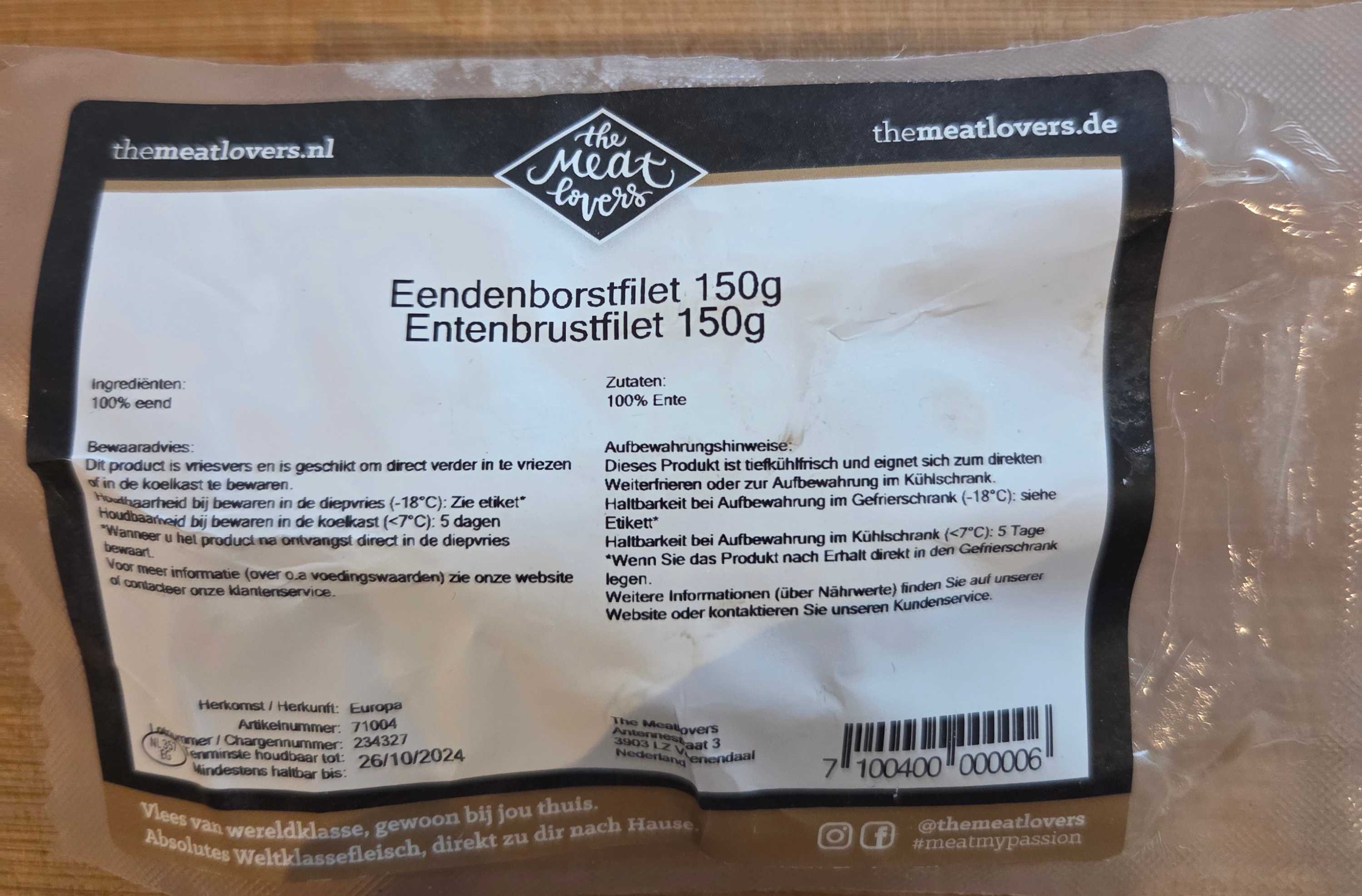 Eendenborstfilet