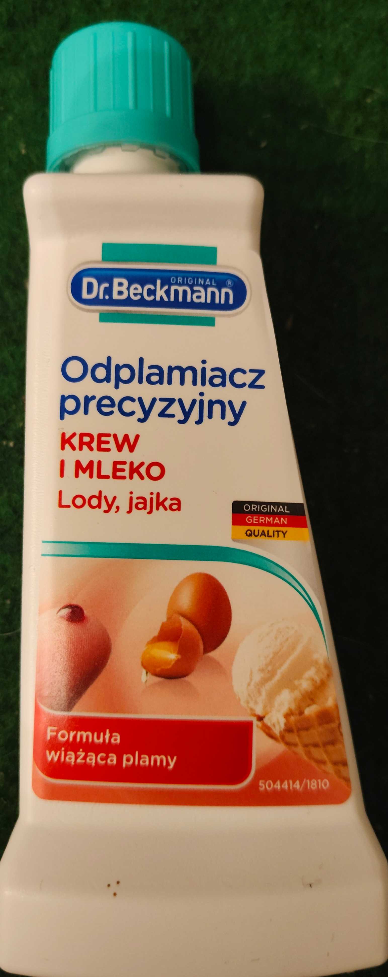 Odplamiacz precyzyjny krew i mleko lody jajka