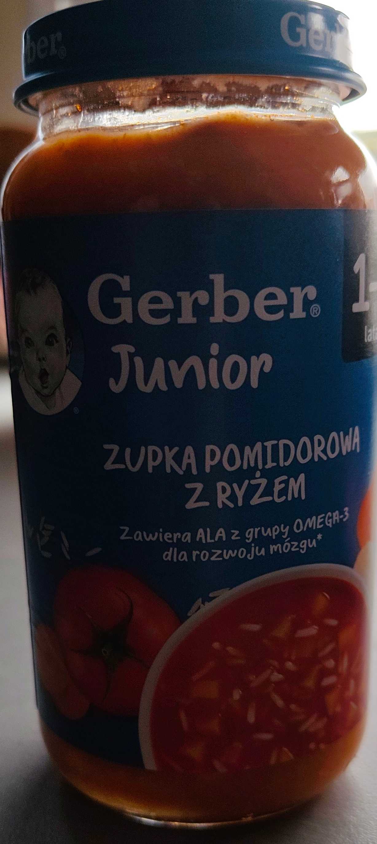 Zupka pomidorowa z ryzem 