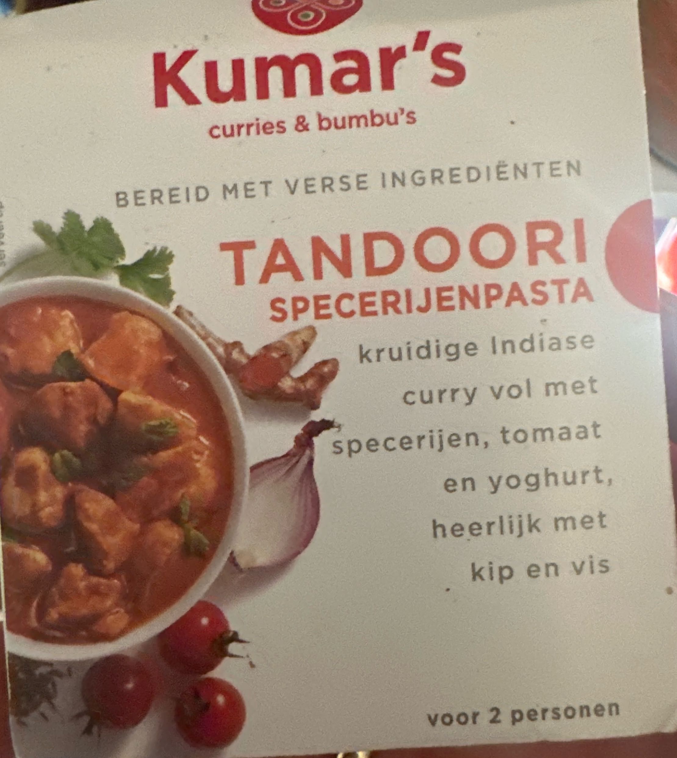 Tandoori specerijenpasta