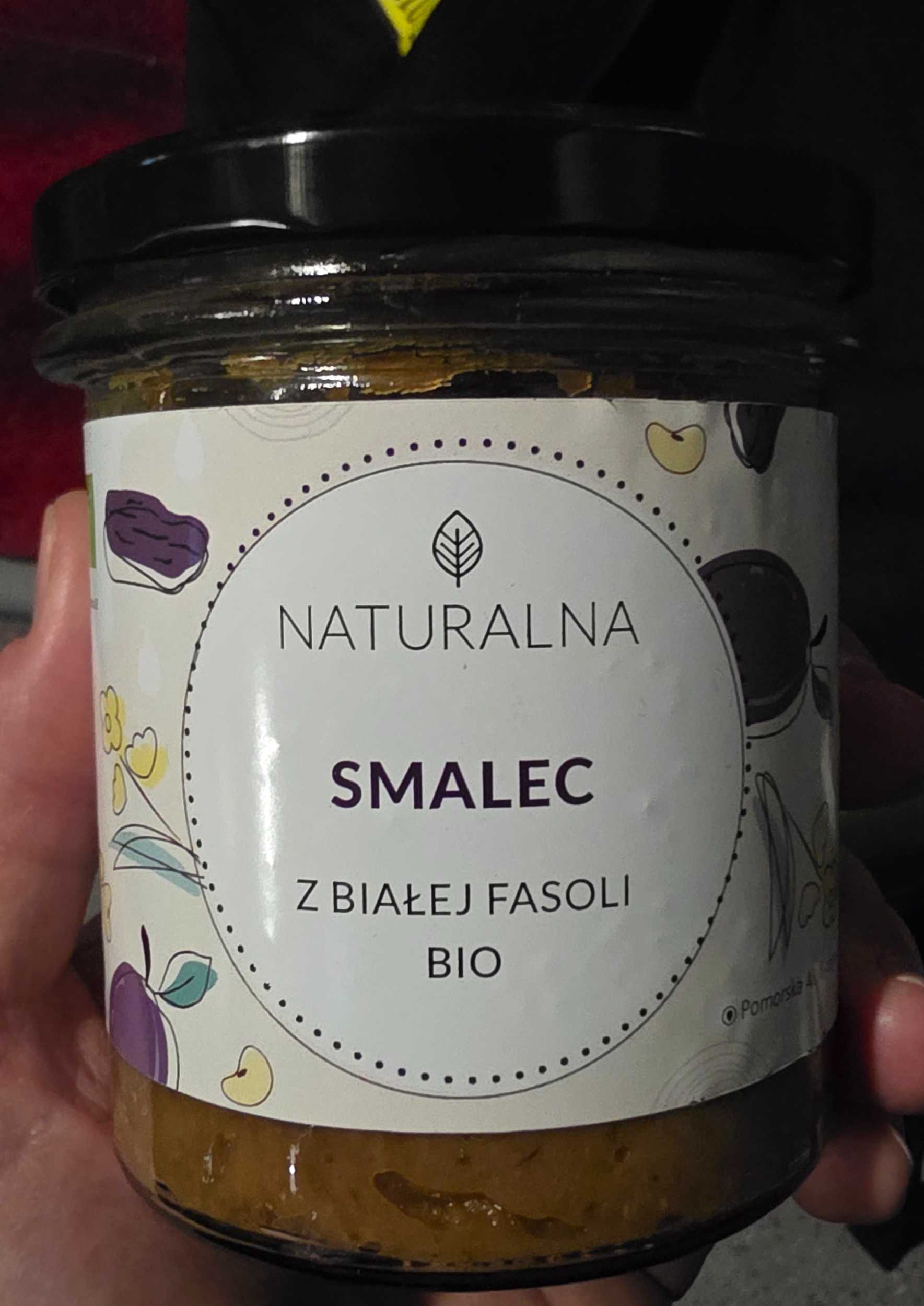 Smalec z białej fasoli
