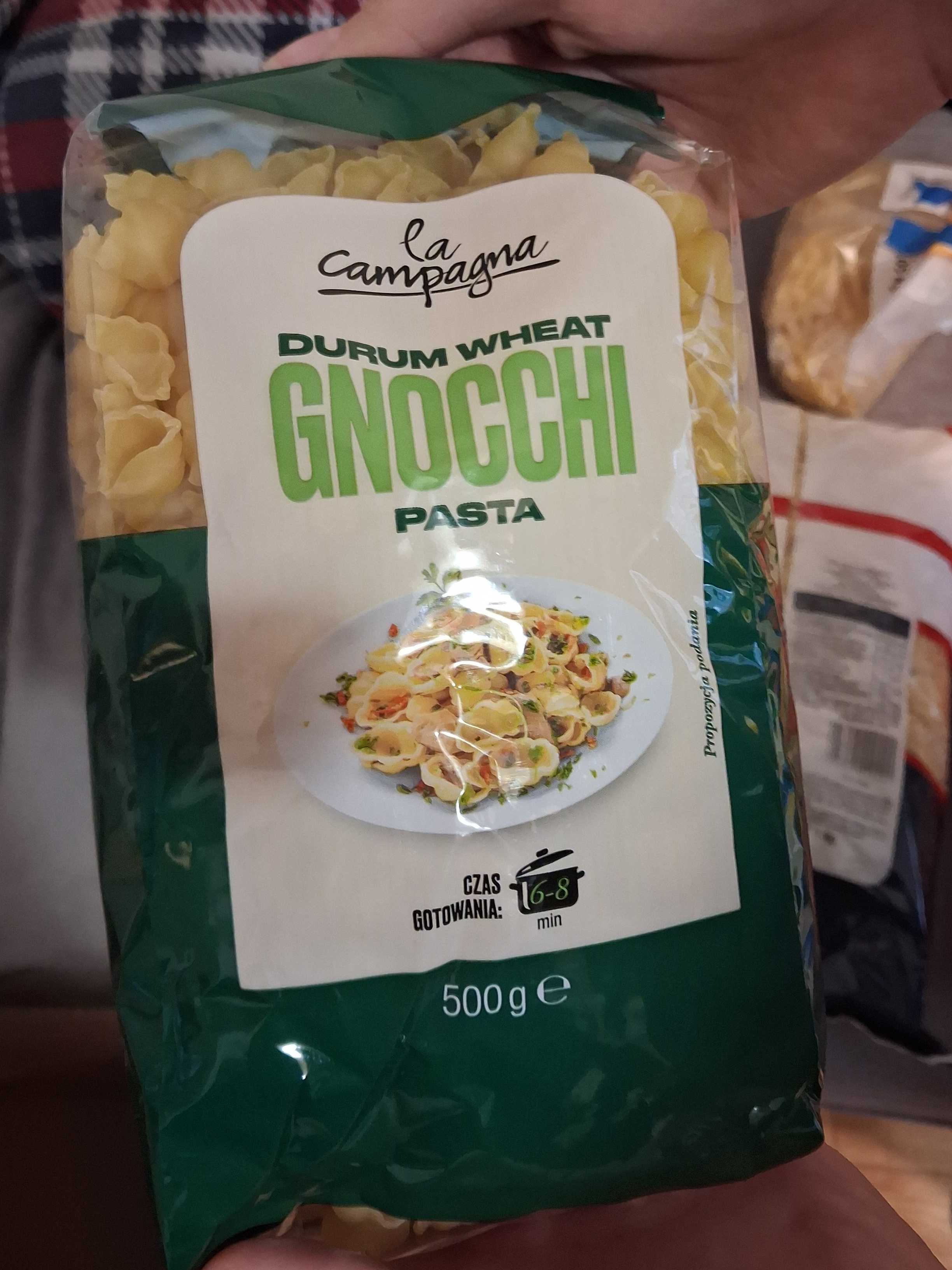 Makaron gnocchi muszelki
