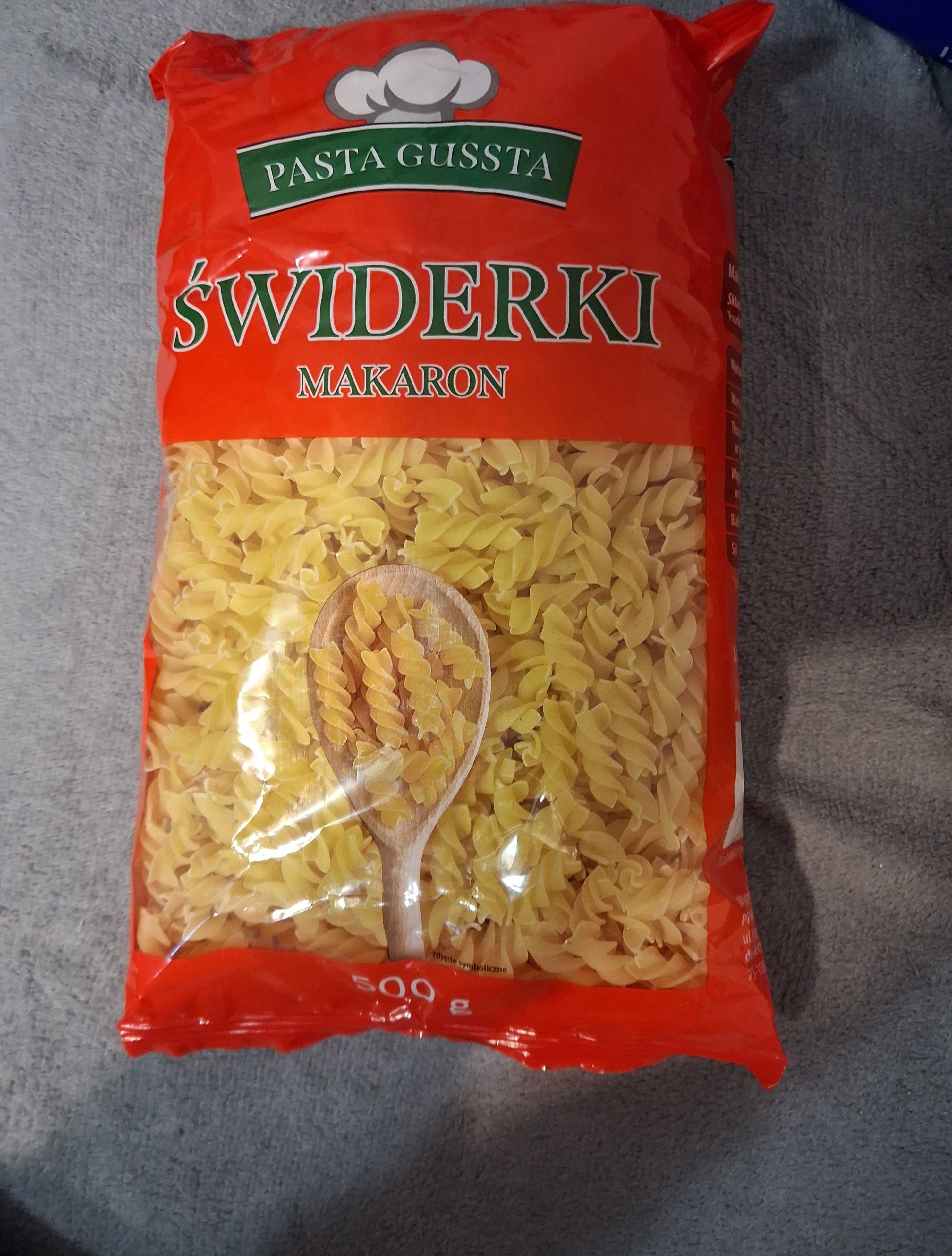 Makaron świderki