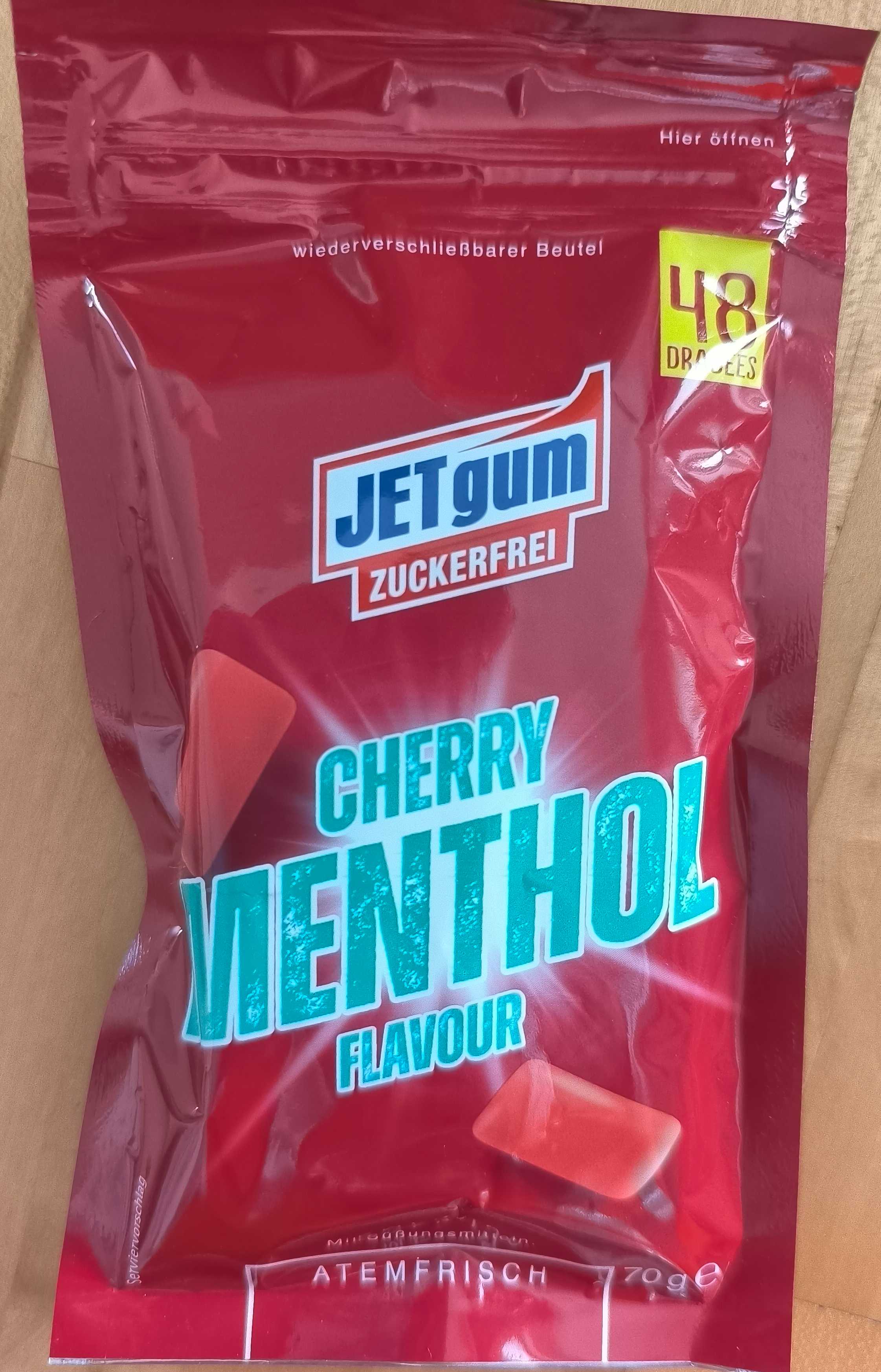 Cherry Menthol Kaugummi