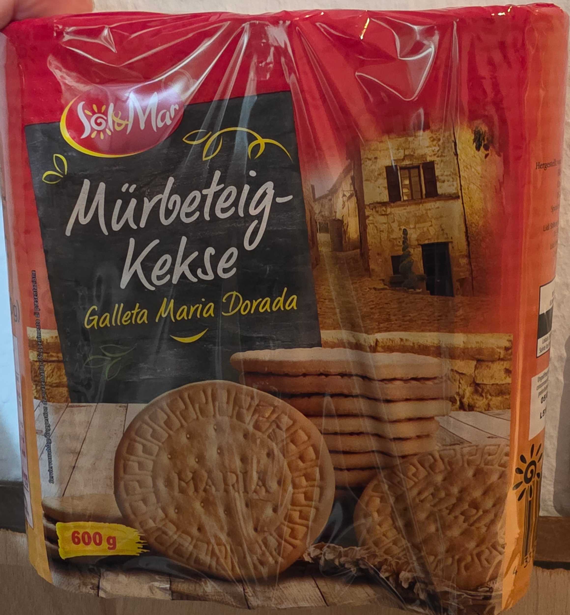 Mürbeteig Kekse (Galleta Maria Dorada)