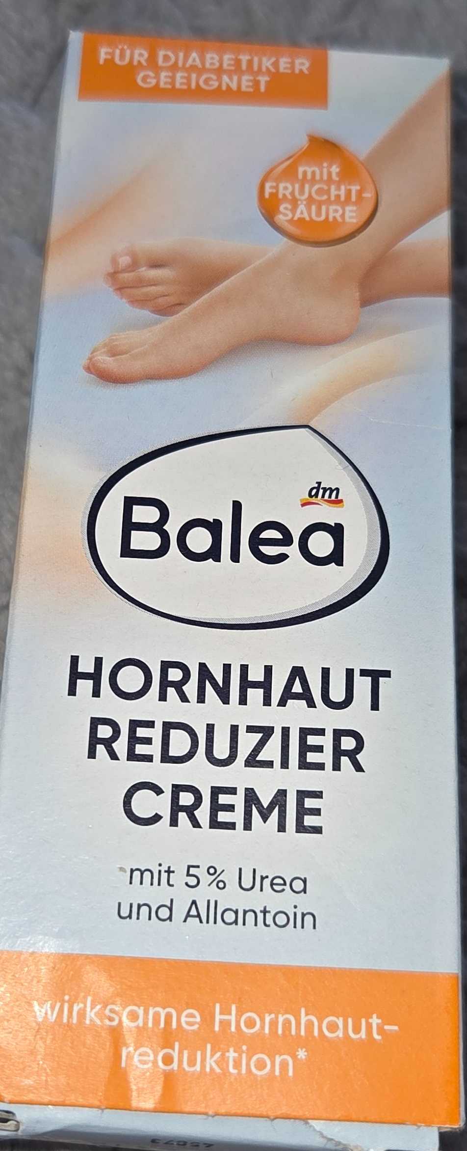 Hornhaut reduzierte Creme