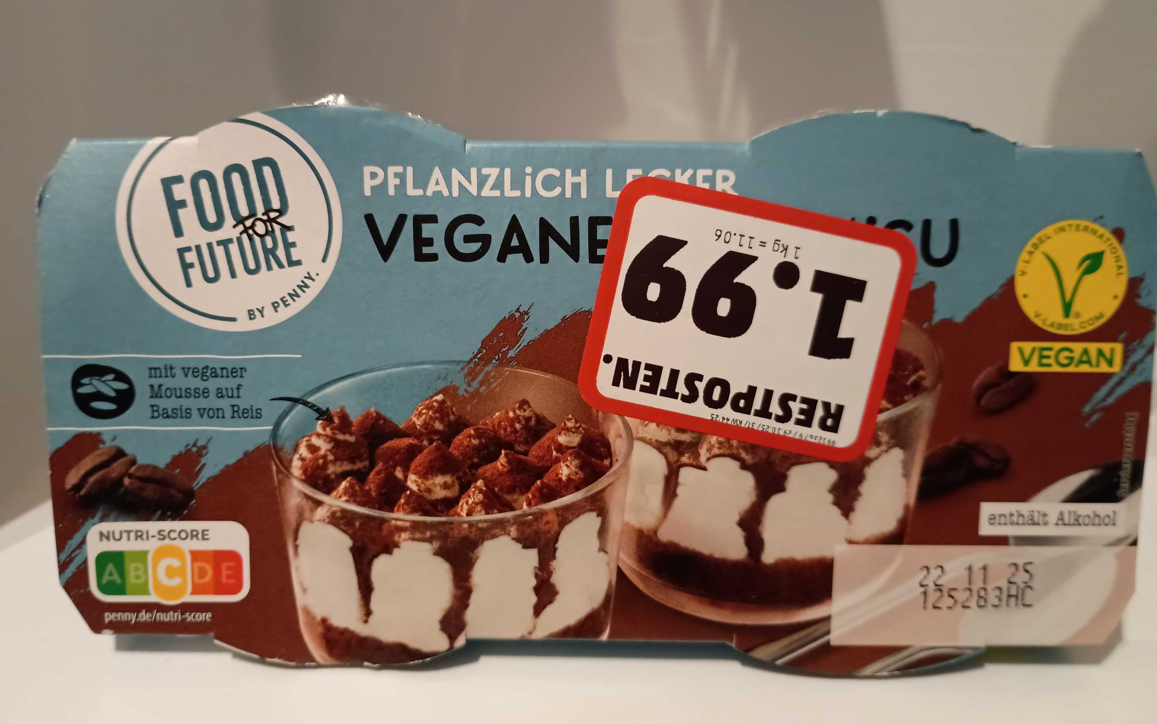 Veganes Tiramisu 
