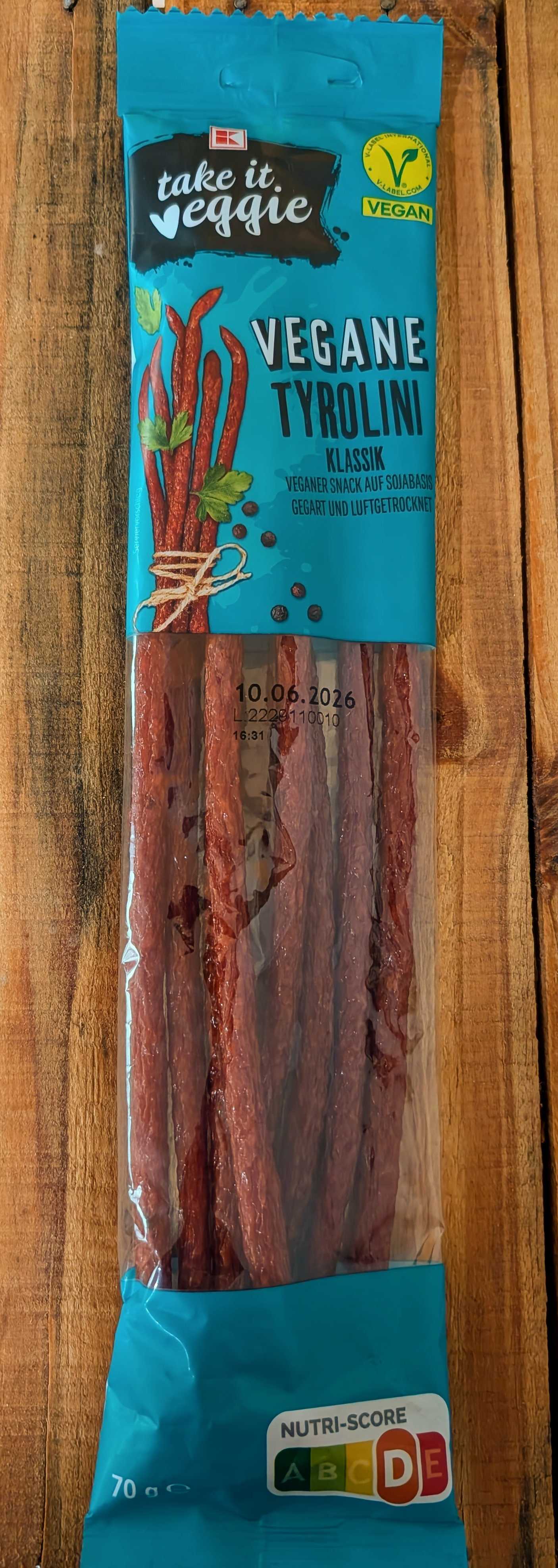 Vegane Tyrolini Klassik