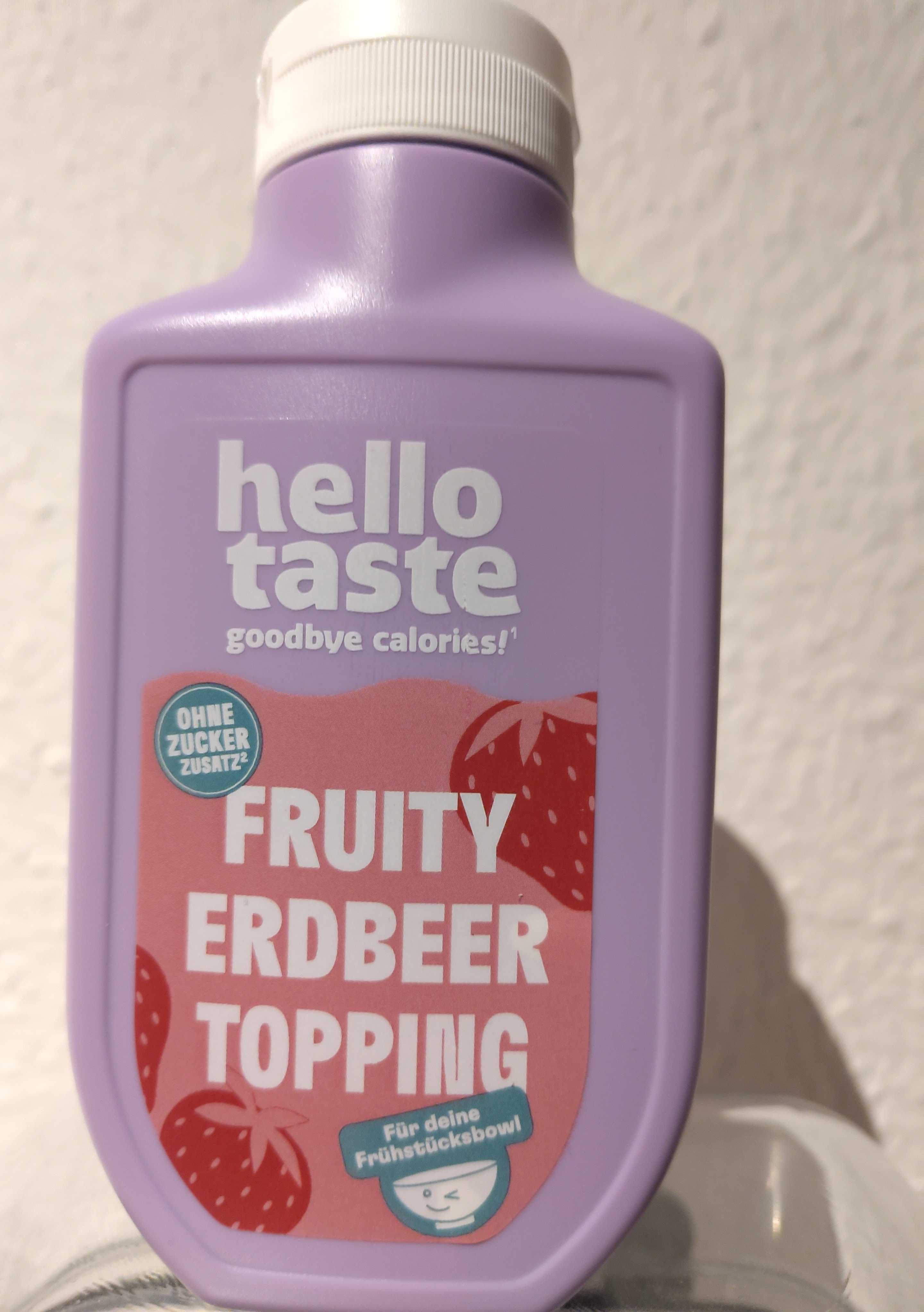 Fruity Erdbeer Topping