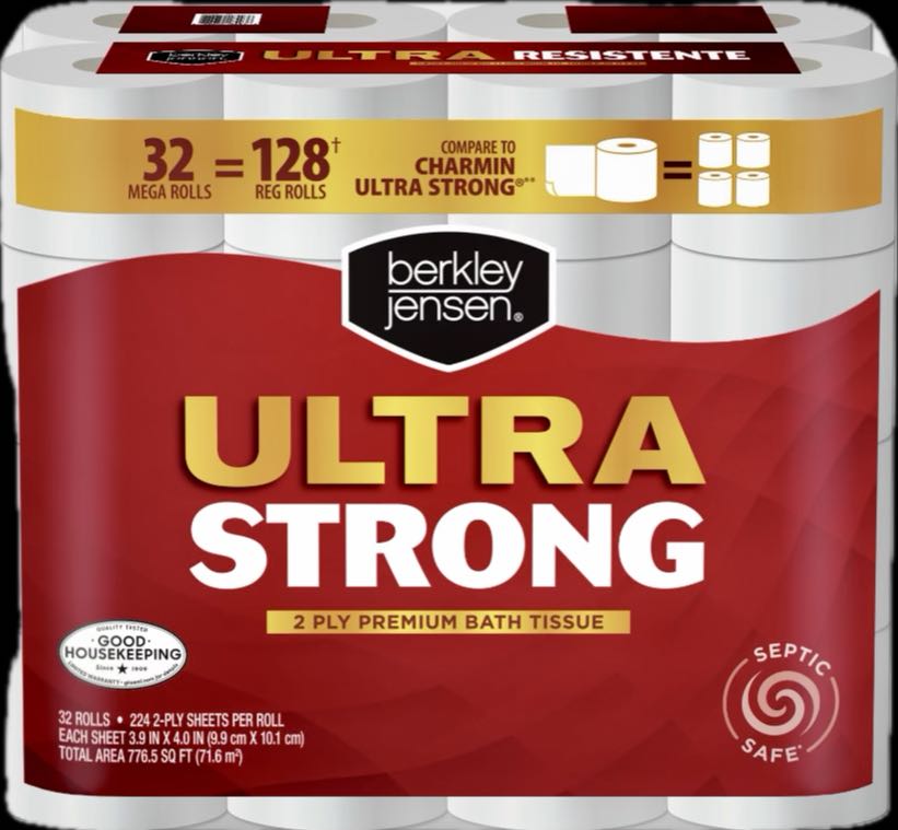 Ultra Steong 2 Ply Bath Tissue